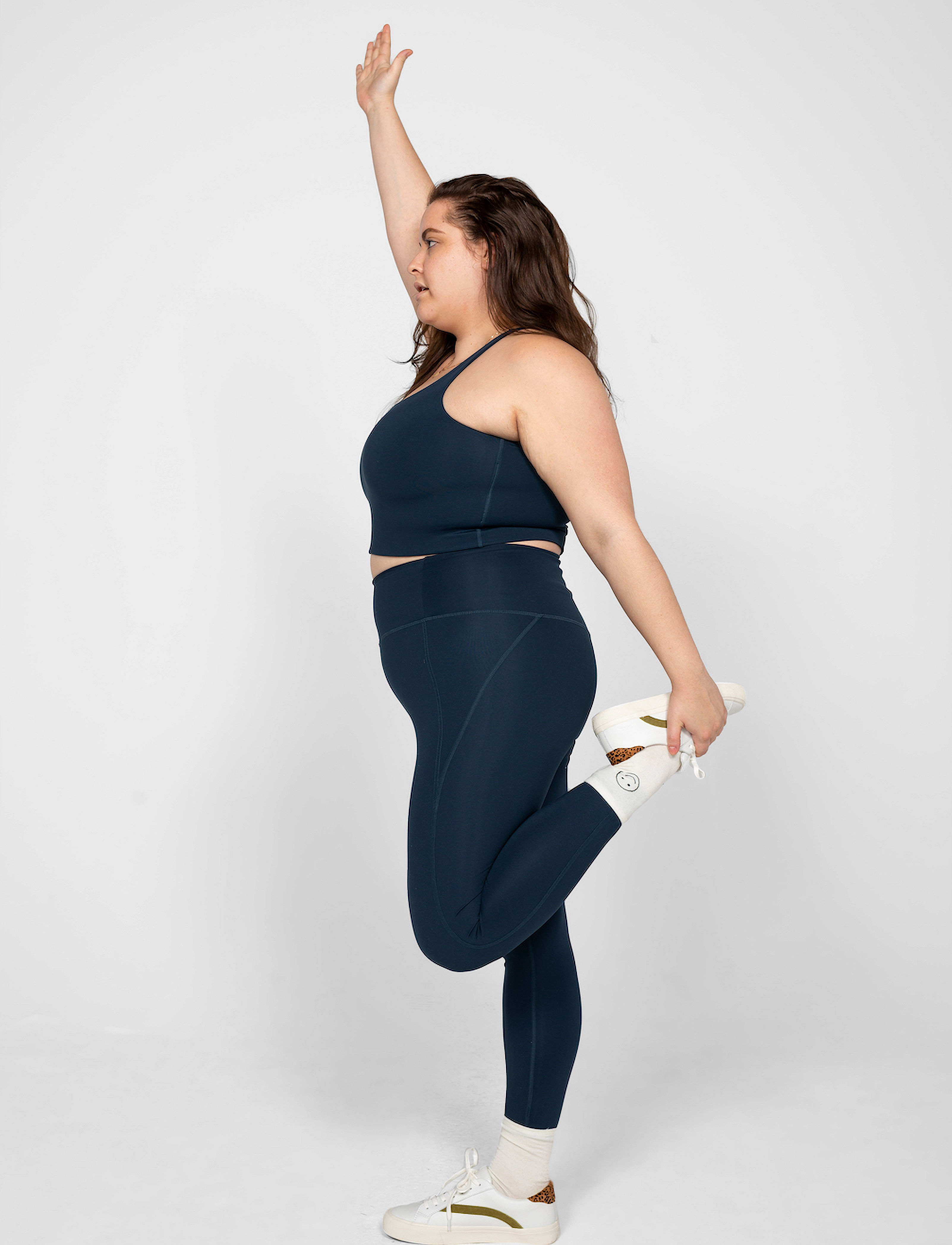 Girlfriend Collective Compressive High-Rise Legging, Long träningstights dam – bild 8