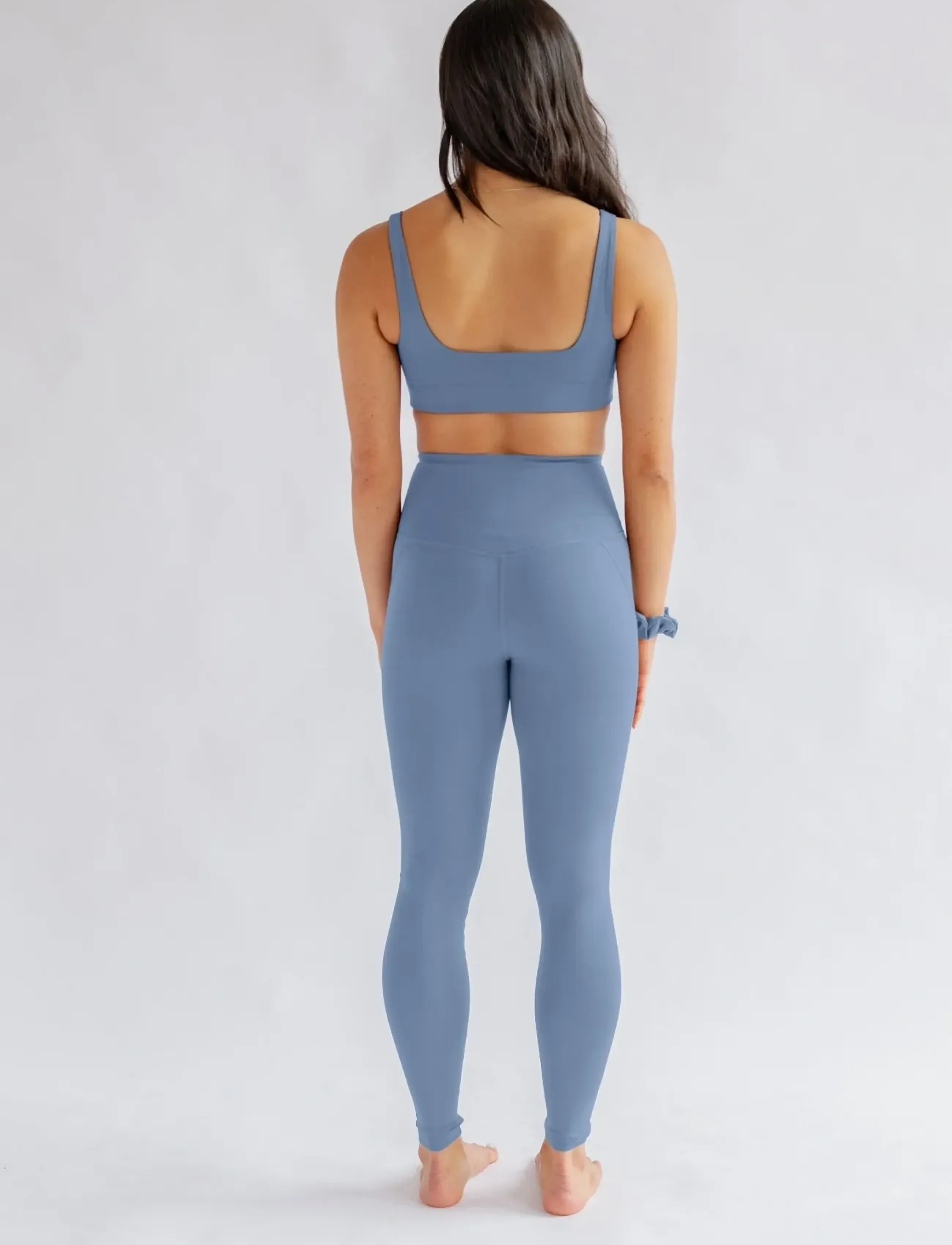 Girlfriend Collective - Compressive High-Rise Legging, Long - volle länge - monarch - 4