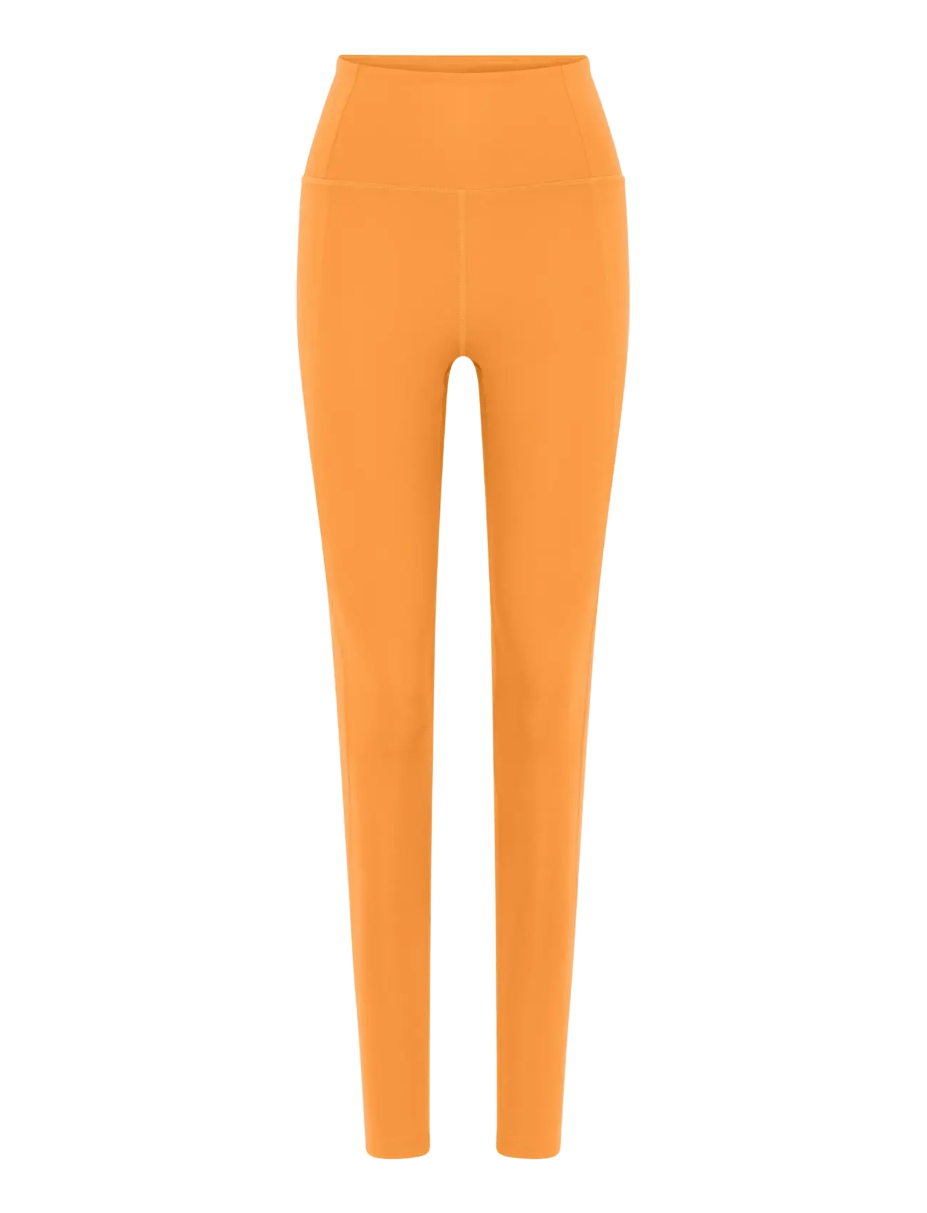 Girlfriend Collective Compressive High-Rise Legging, Long - Tøj - ORANGE ZEST / orange