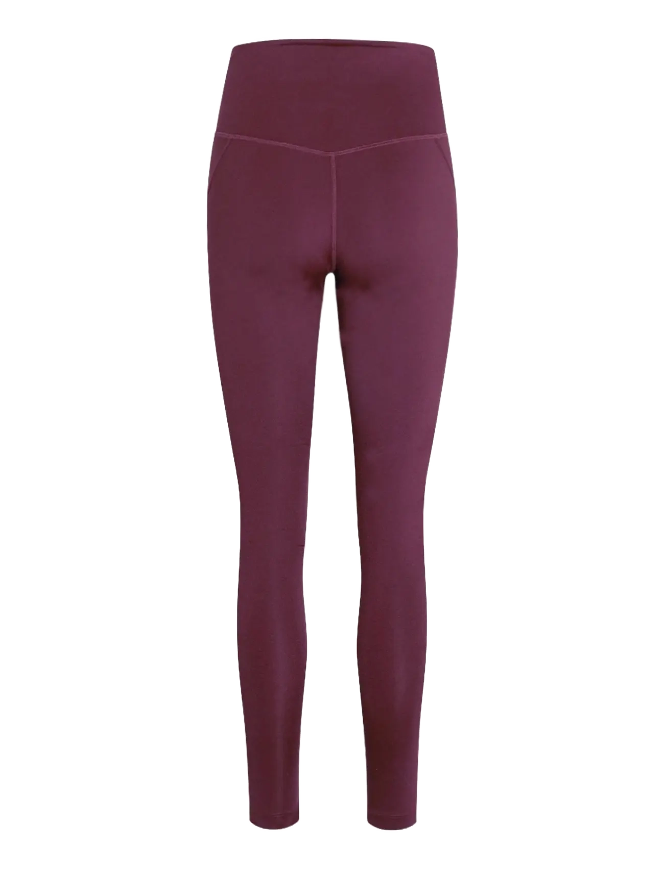 Girlfriend Collective - Compressive High-Rise Legging, Long - fuld længde - plum - 2