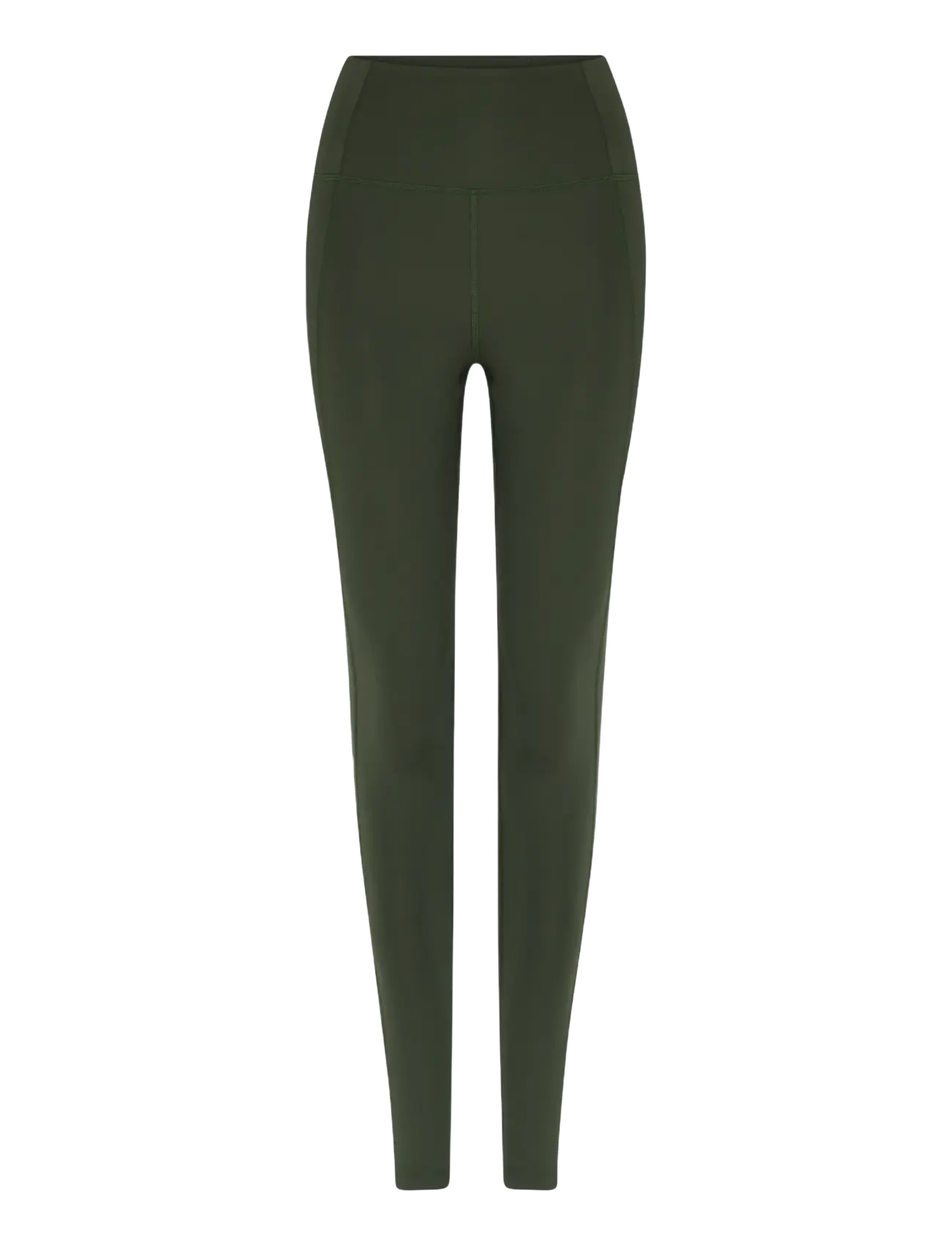 Girlfriend Collective Compressive High-Rise Legging, Long - Tøj - SEAWEED / khaki/green