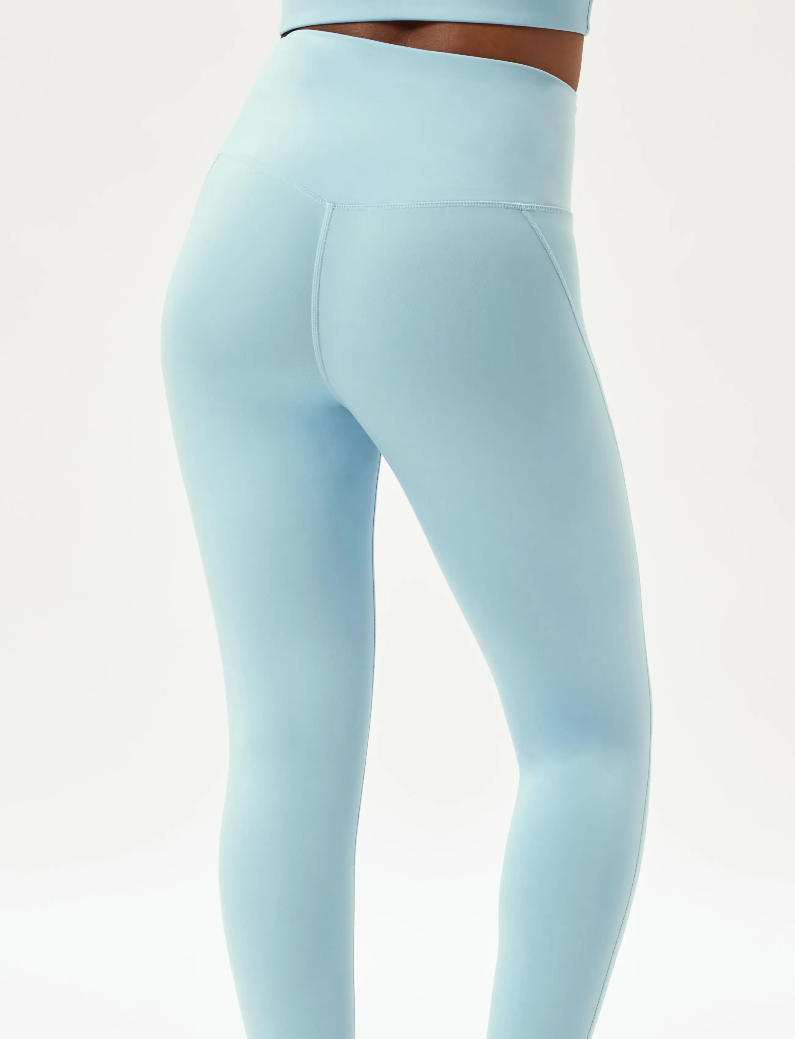 Girlfriend Collective - Compressive High-Rise Legging, Long - fuld længde - sky - 3