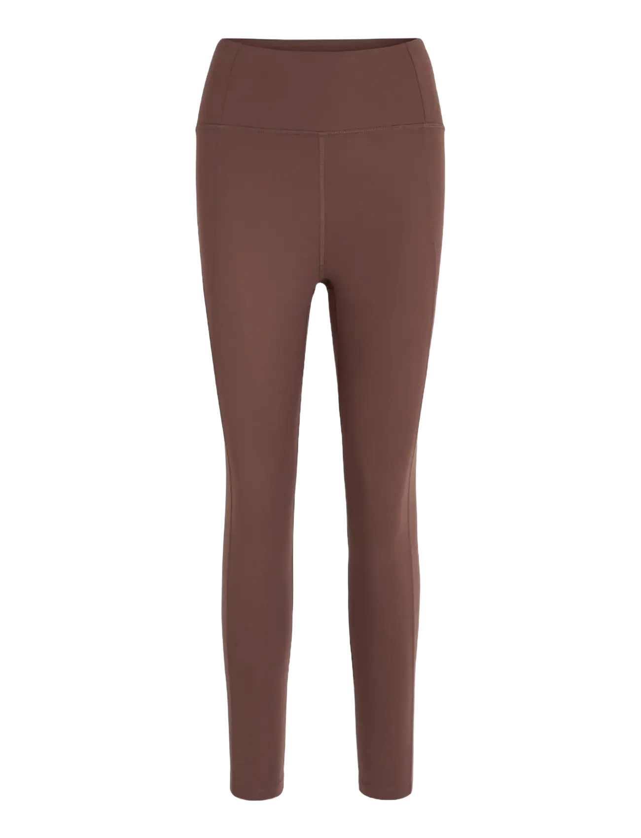 Girlfriend Collective Compressive High-Rise Legging, Long - Tøj - STORM / brown