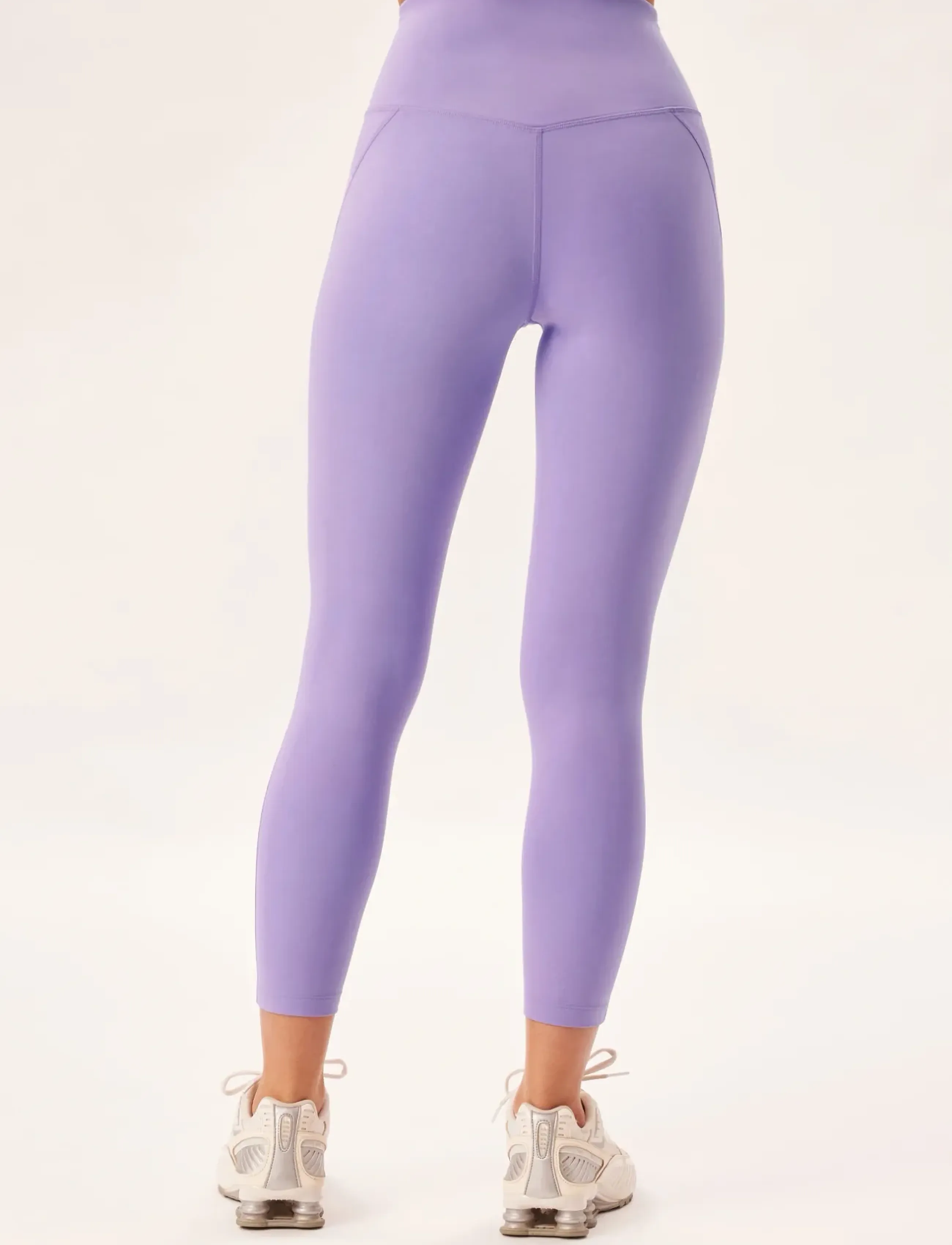 Girlfriend Collective - Compressive High-Rise Legging, 7/8 - 7/8 længde - bougainvillea - 3