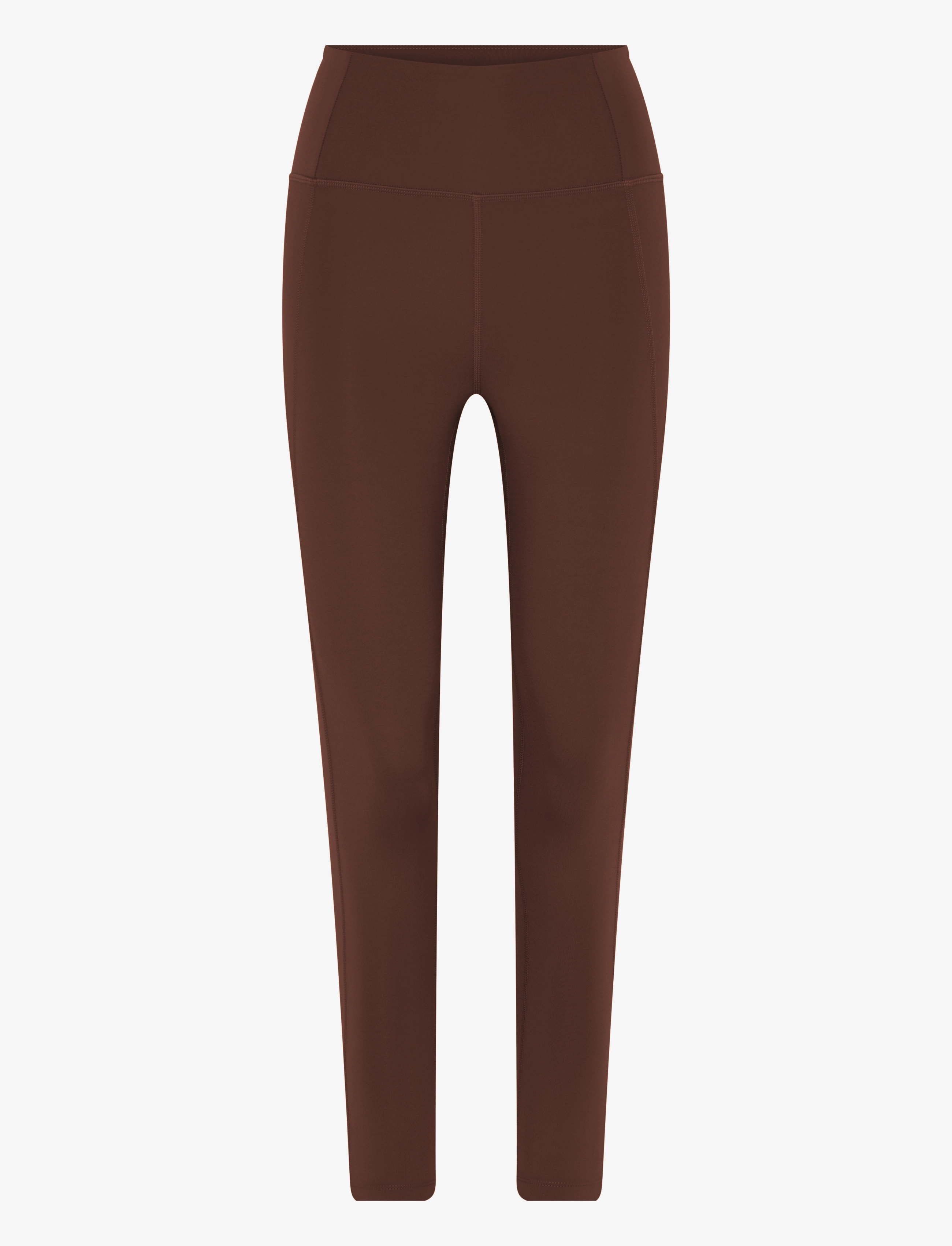 Girlfriend Collective Compressive High-Rise Legging, 7/8 - 7/8 længde - EARTH / brown