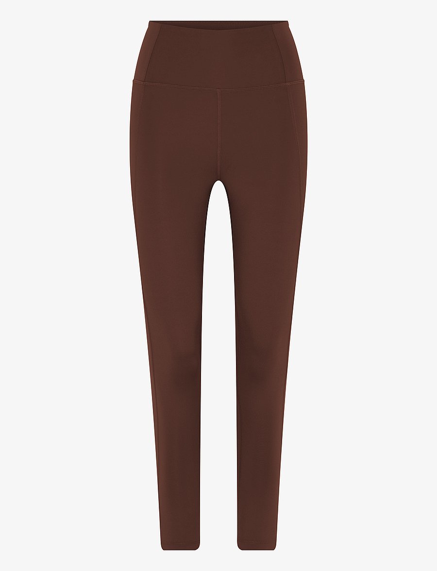 Girlfriend Collective - Compressive High-Rise Legging, 7/8 - 7/8 ilgis - earth - 1