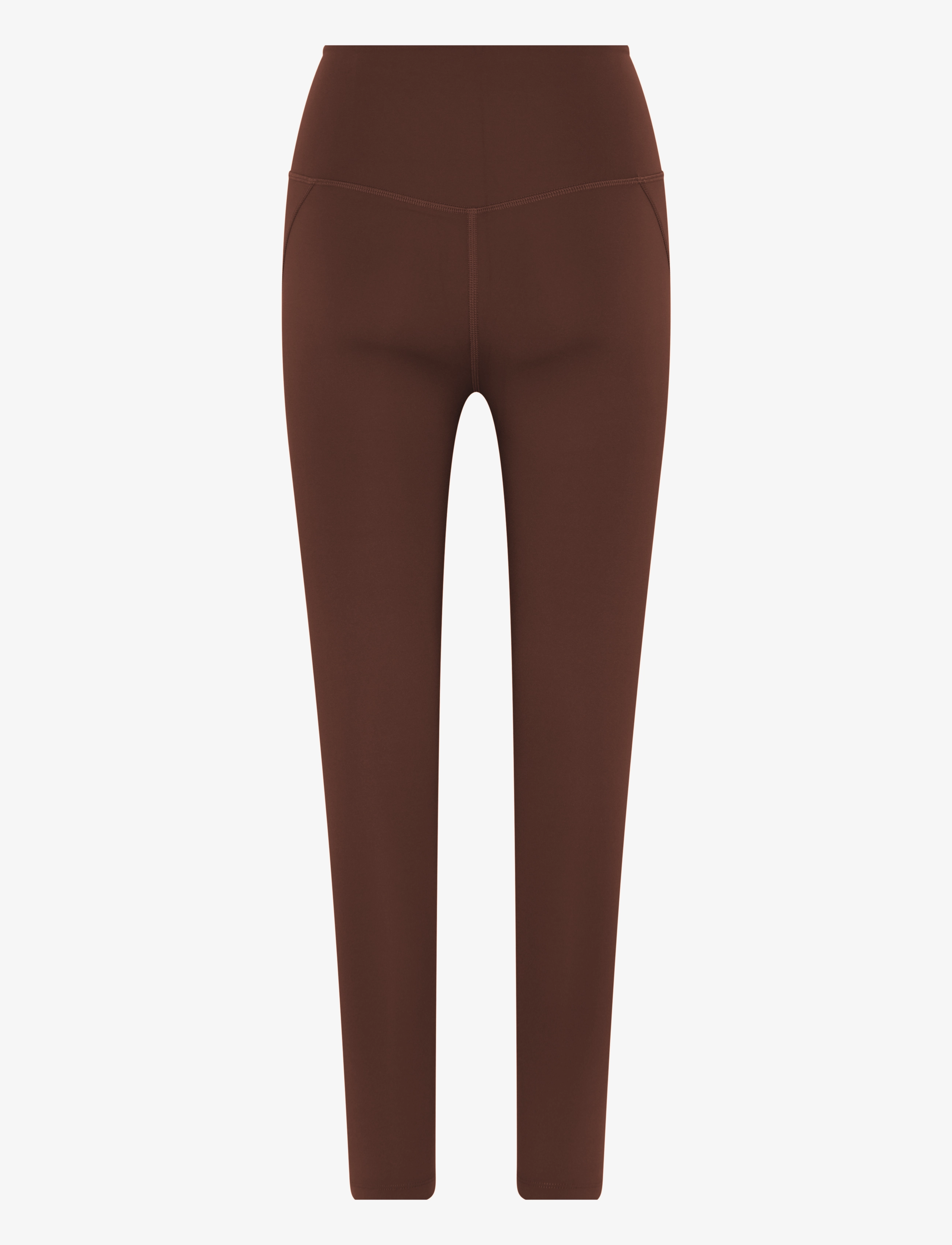 Girlfriend Collective - Compressive High-Rise Legging, 7/8 - 7/8 længde - earth - 2