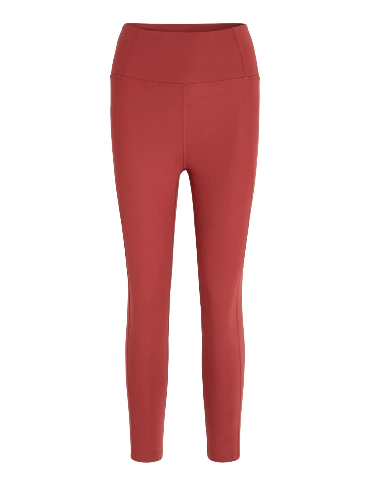 Girlfriend Collective Compressive High-Rise Legging, 7/8 - Riided - EMBER / red