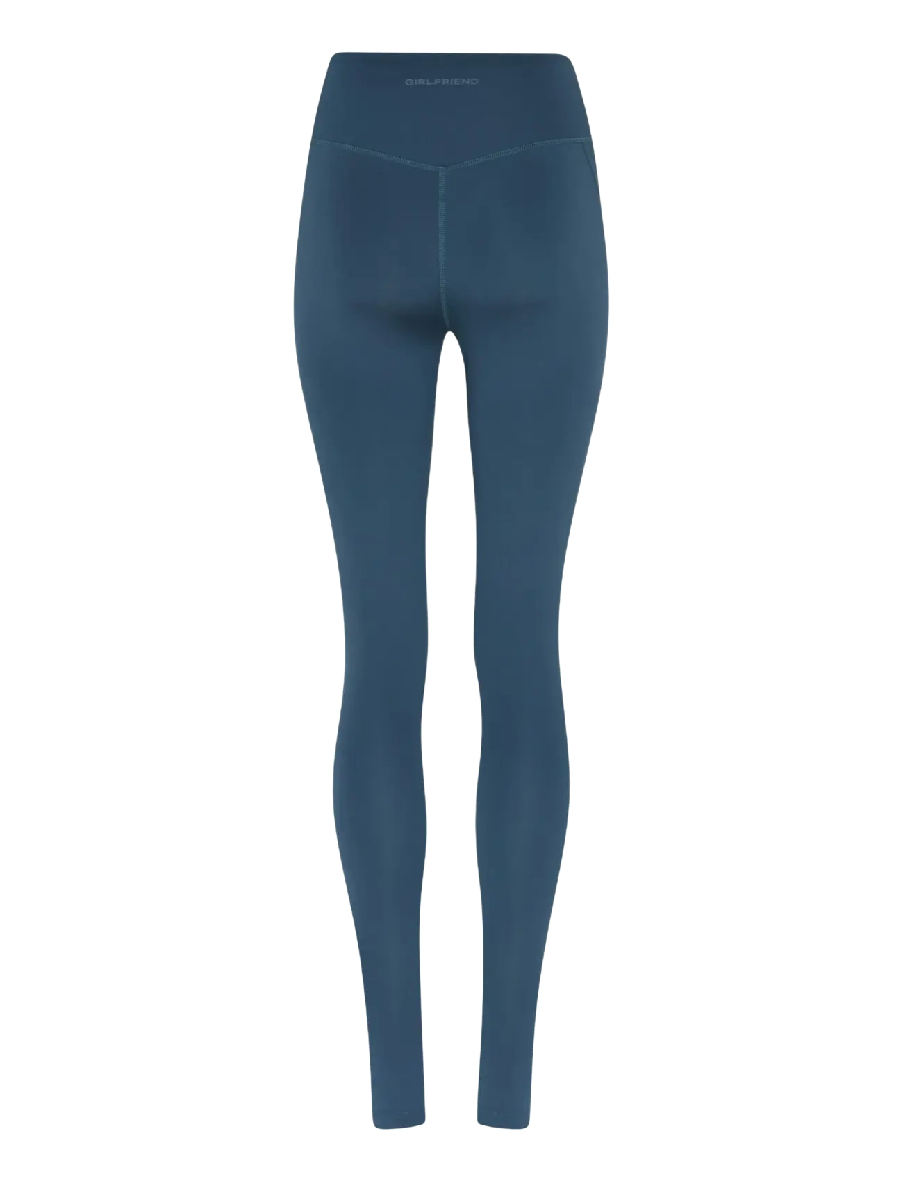 Girlfriend Collective Compressive High-Rise Legging, 7/8 - Riided - INK / navy