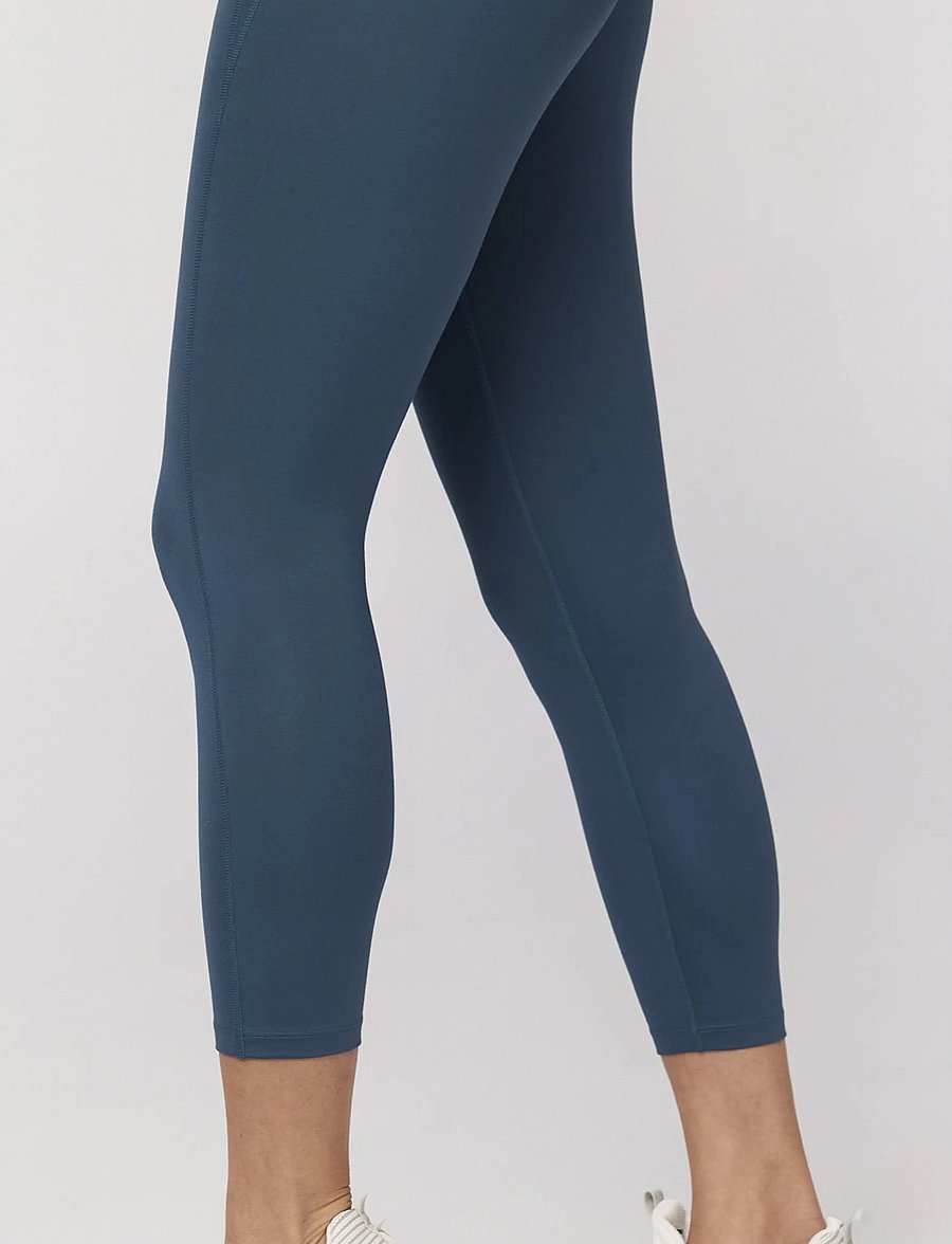 Girlfriend Collective - Compressive High-Rise Legging, 7/8 - 7/8 ilgis - ink - 3