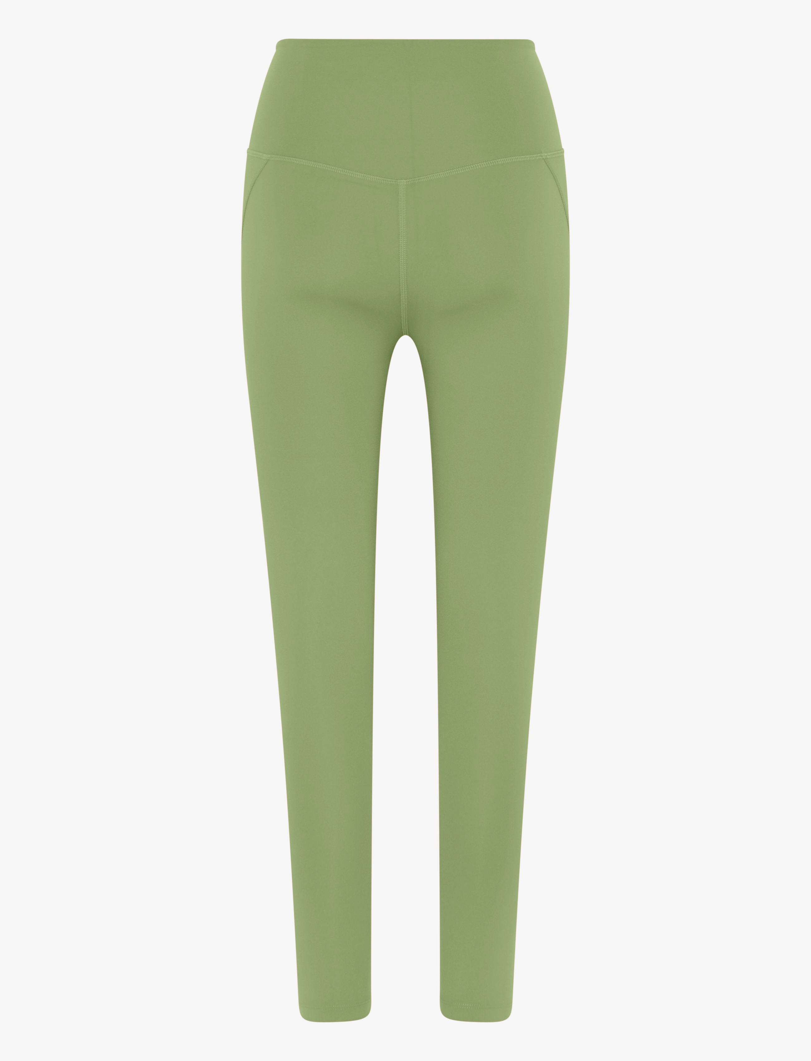 Girlfriend Collective - Compressive High-Rise Legging, 7/8 - 7/8 længde - mantis - 2