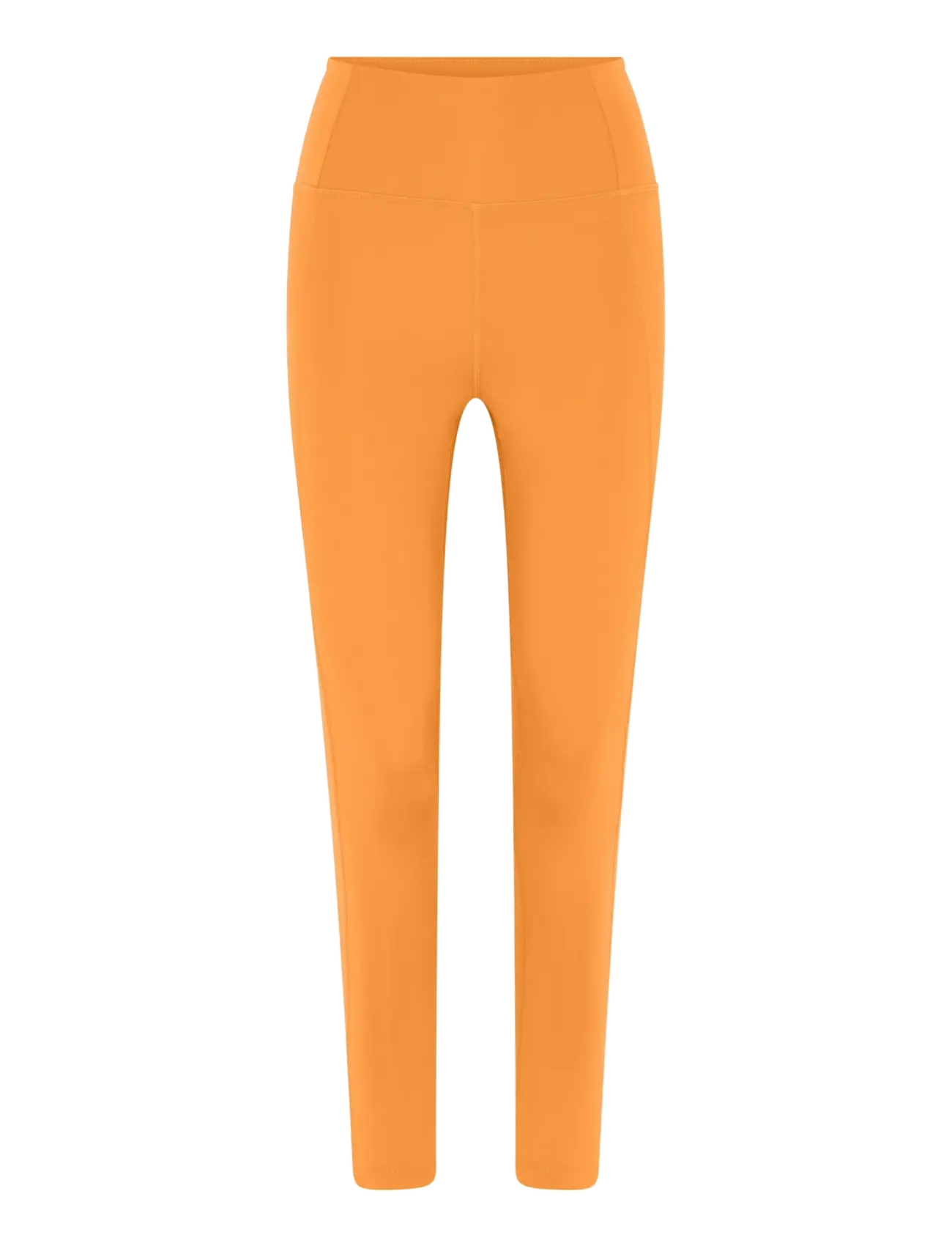Girlfriend Collective Compressive High-Rise Legging, 7/8 - Riided - ORANGE ZEST / orange
