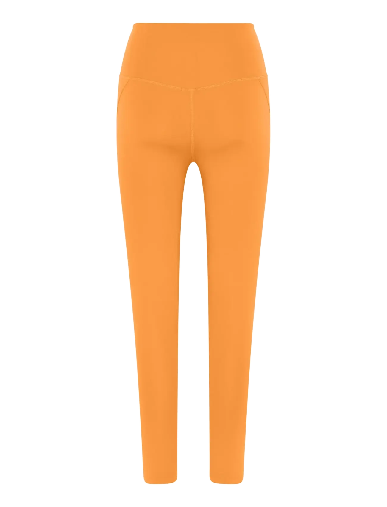 Girlfriend Collective - Compressive High-Rise Legging, 7/8 - 7/8 længde - orange zest - 2