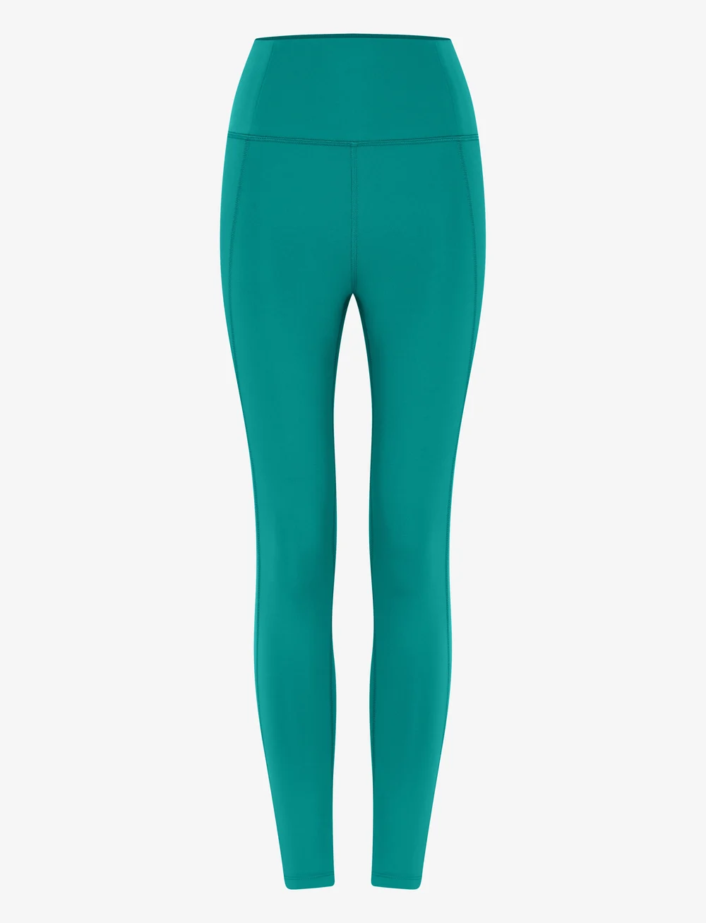 Girlfriend Collective - Compressive High-Rise Legging, 7/8 - ræktarbuxur - peacock - 1