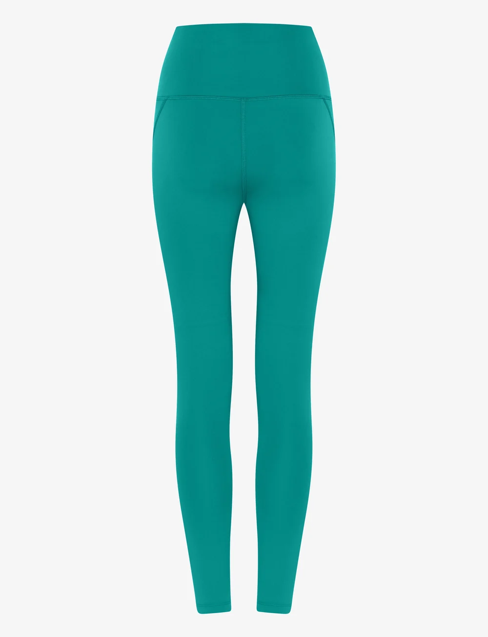 Girlfriend Collective - Compressive High-Rise Legging, 7/8 - ræktarbuxur - peacock - 2