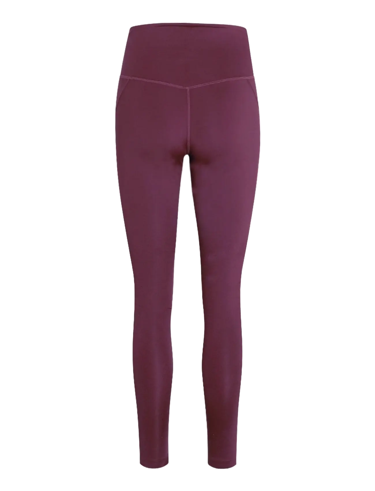 Girlfriend Collective - Compressive High-Rise Legging, 7/8 - 7/8 længde - plum - 2