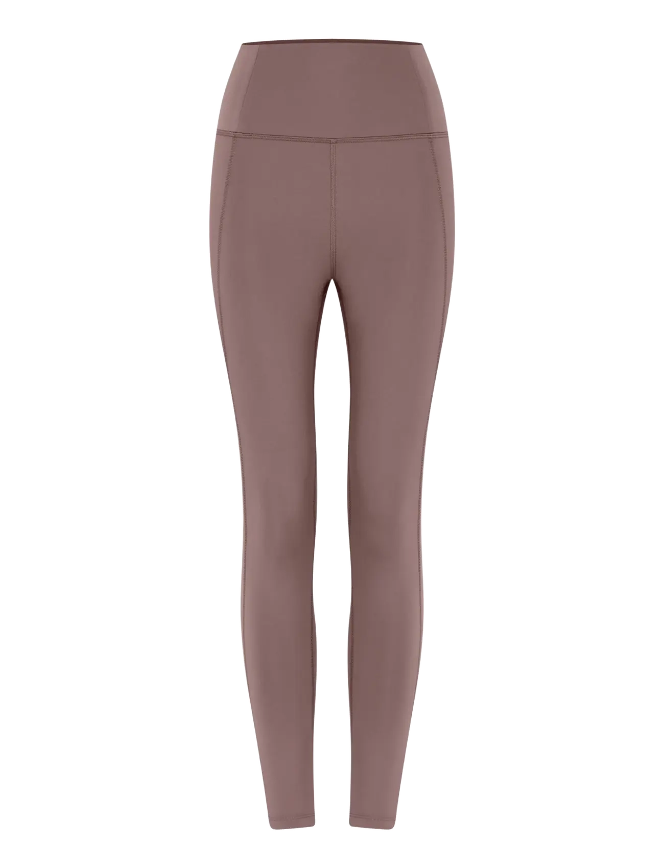 Girlfriend Collective Compressive High-Rise Legging, 7/8 - Tøj - PORCINI / brown