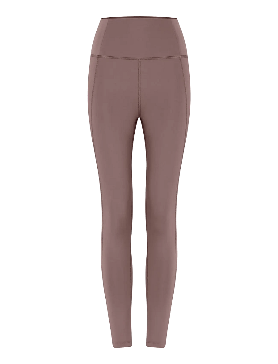 Girlfriend Collective - Compressive High-Rise Legging, 7/8 - 7/8 ilgis - porcini - 1