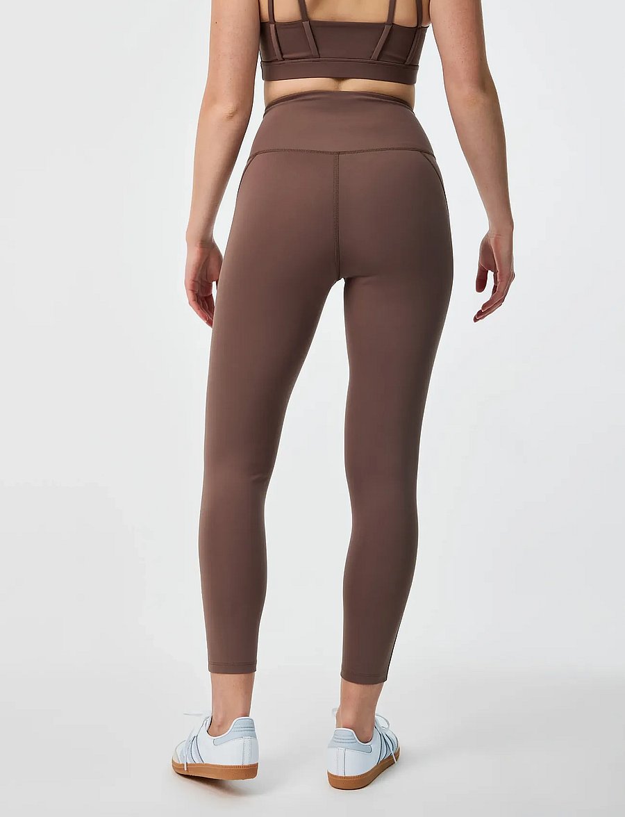 Girlfriend Collective - Compressive High-Rise Legging, 7/8 - 7/8 ilgis - porcini - 5