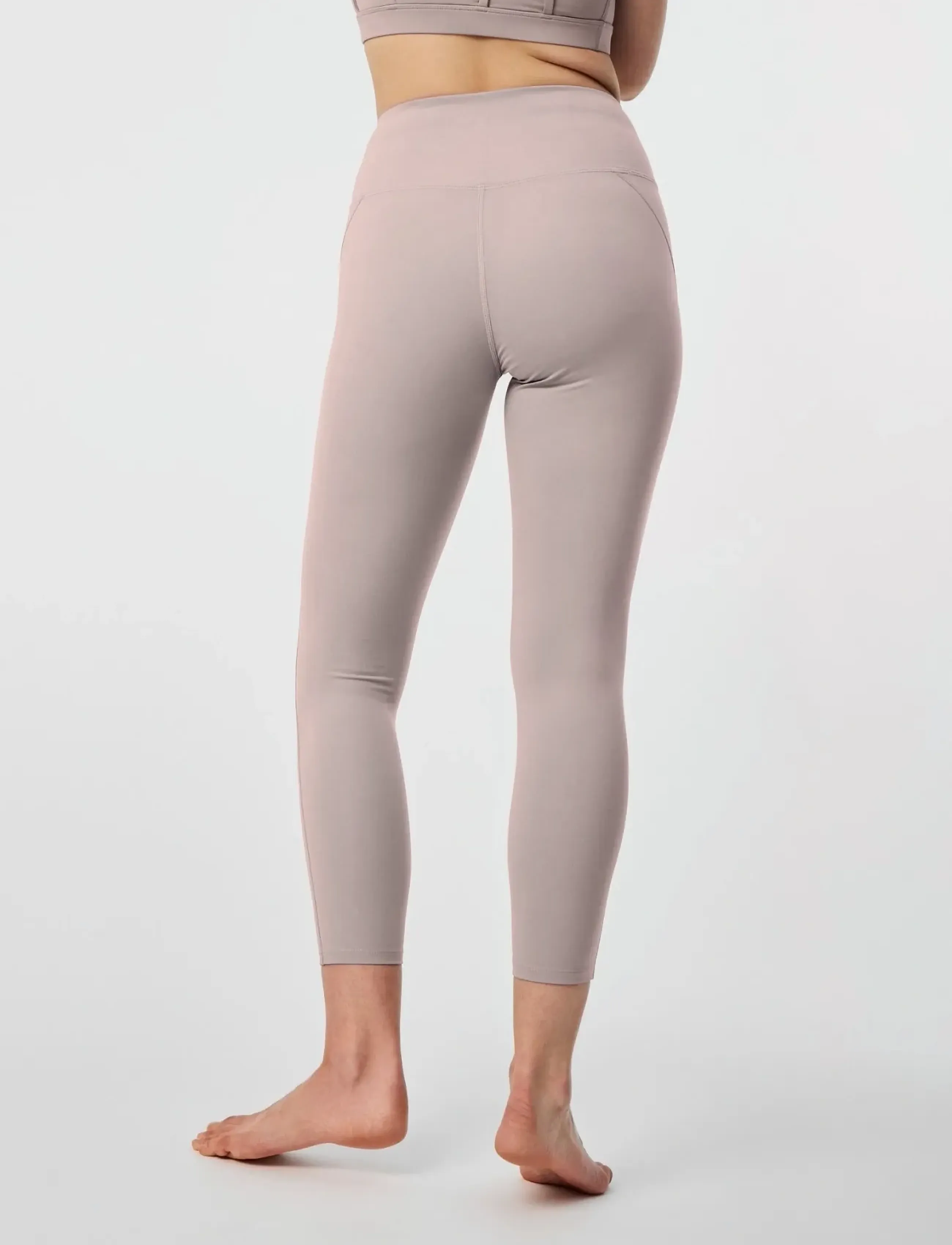Girlfriend Collective - Compressive High-Rise Legging, 7/8 - 7/8 længde - quartz - 4
