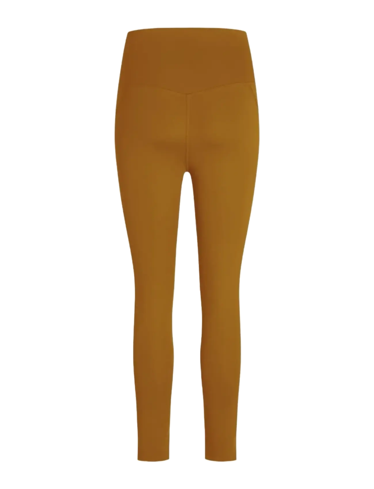 Girlfriend Collective - Compressive High-Rise Legging, 7/8 - 7/8 længde - saddle - 2