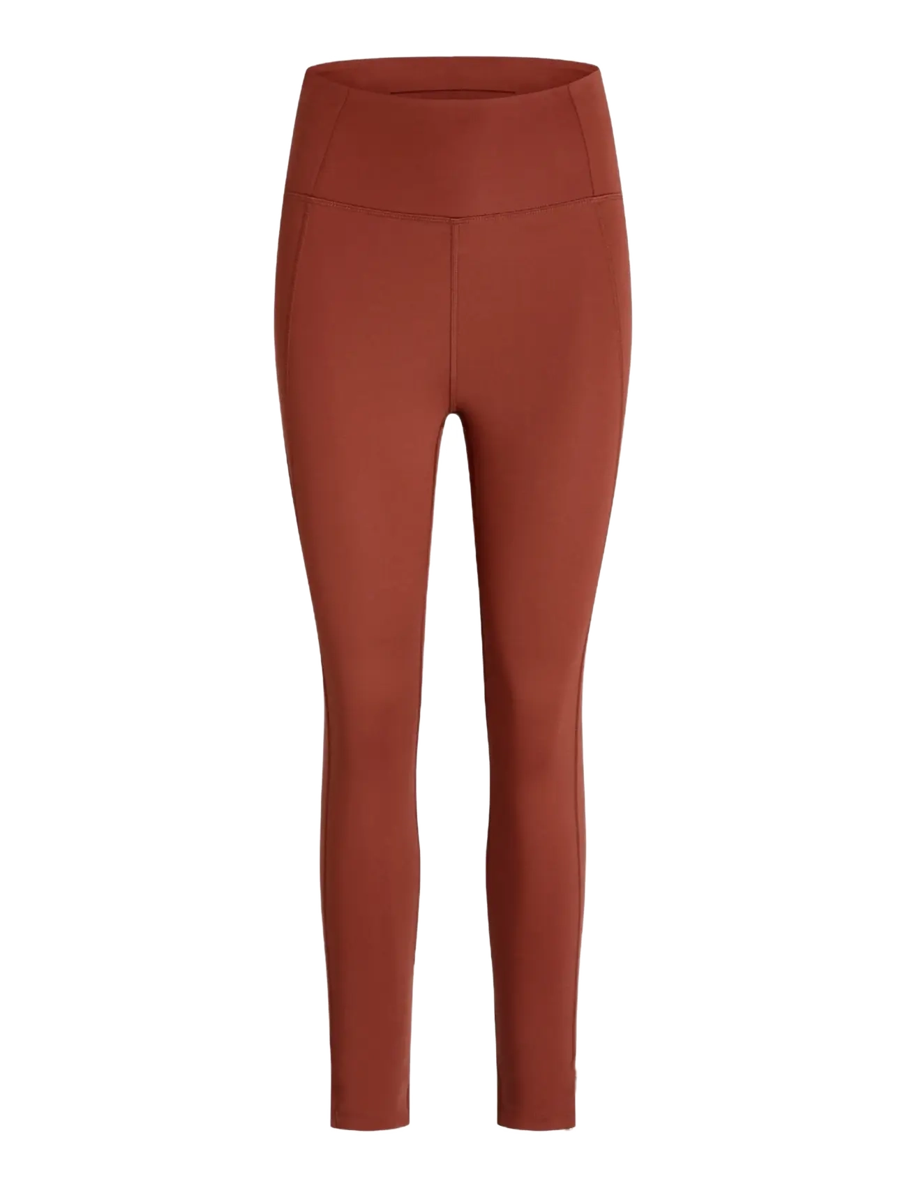 Girlfriend Collective Compressive High-Rise Legging, 7/8 - Riided - SEDONA / brown