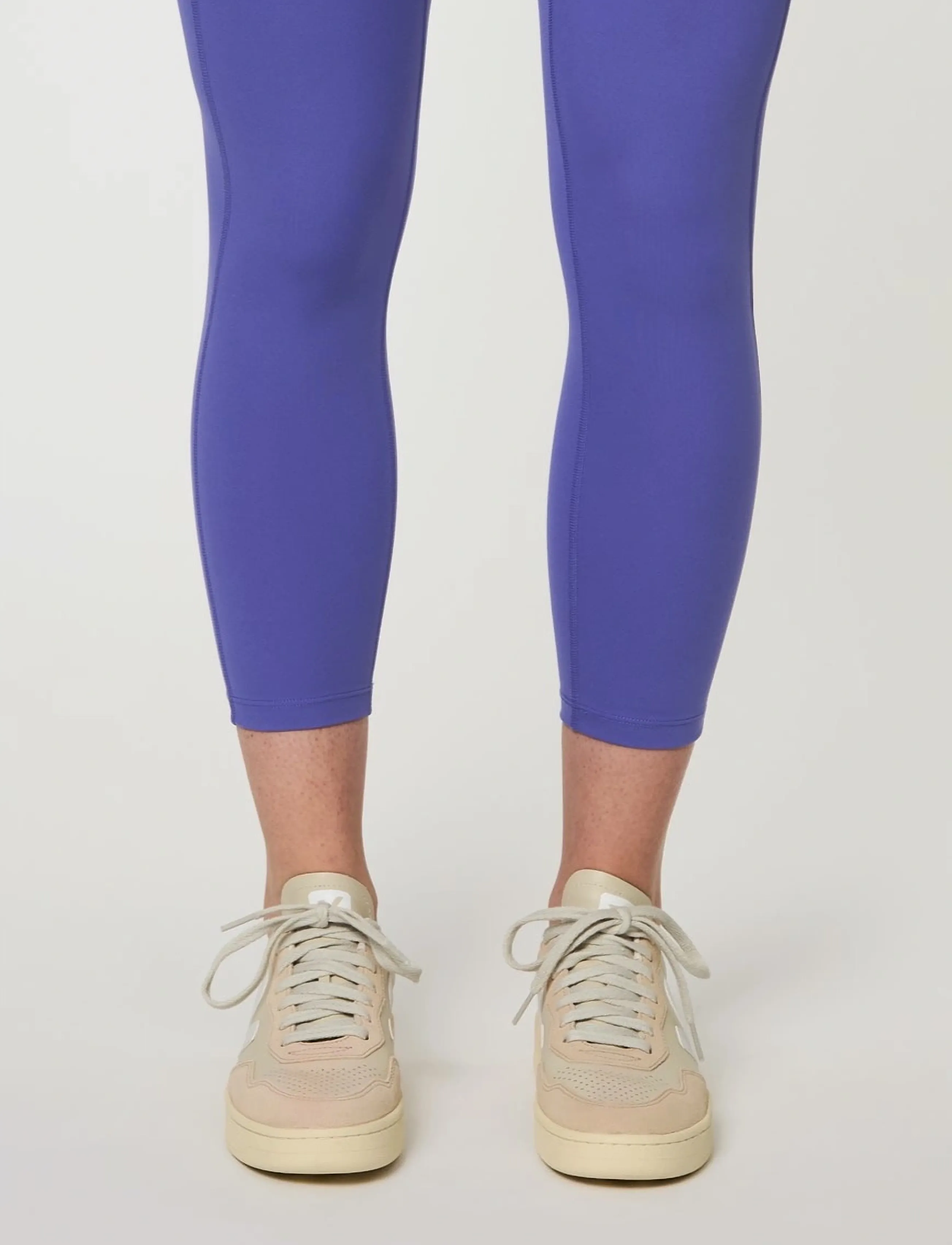 Girlfriend Collective - Compressive High-Rise Legging, 7/8 - 7/8 længde - wild iris - 4