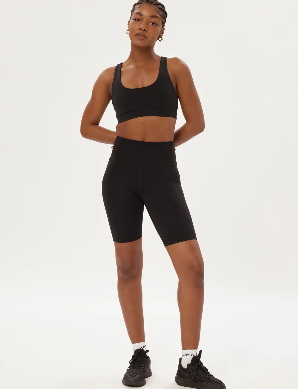 Girlfriend Collective Compressive High rise Bike Shorts Training tights Boozt