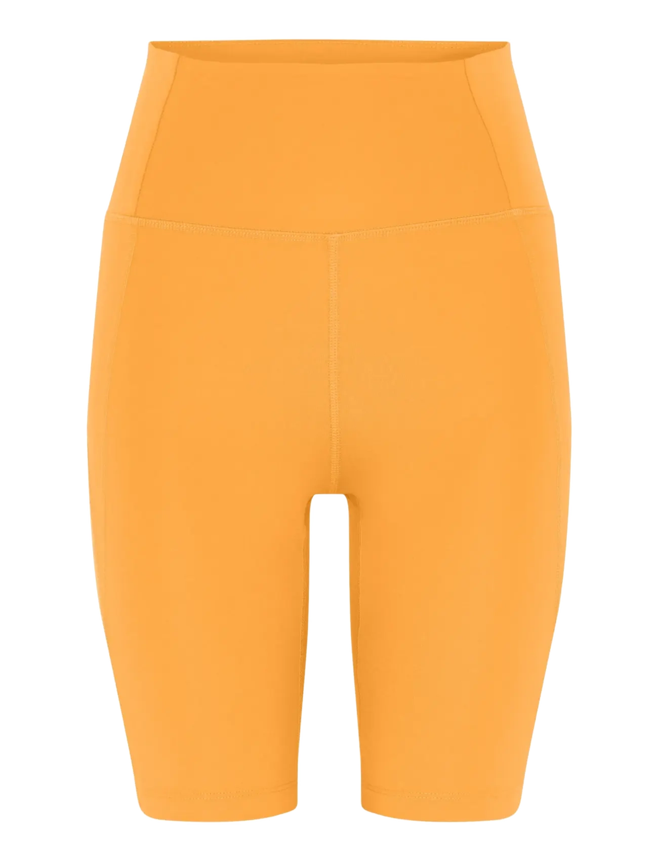 Girlfriend Collective Compressive High-Rise Bike Shorts - Tøj - GOLDEN GLOW / yellow