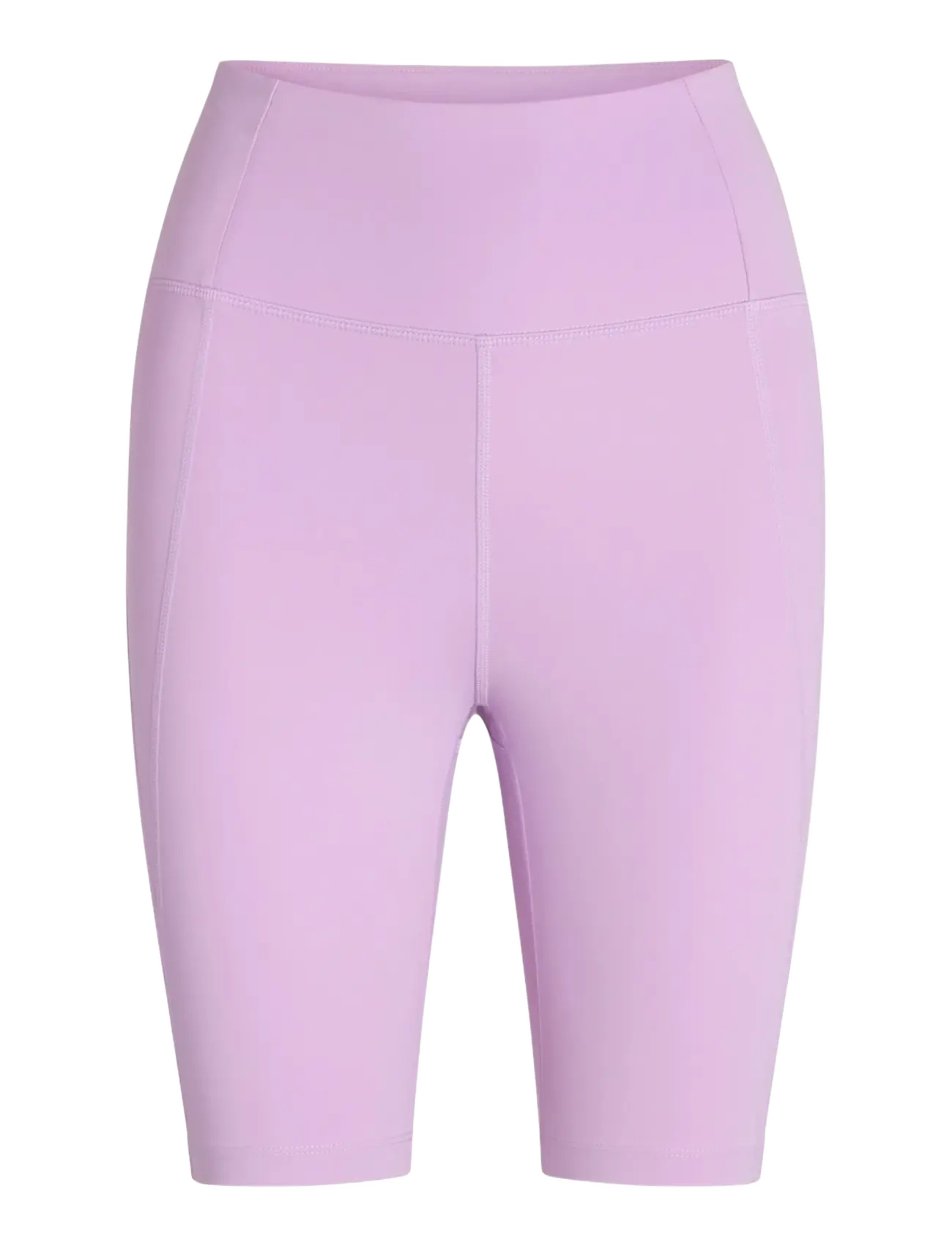 Girlfriend Collective Compressive High-Rise Bike Shorts - Tøj - LILAC / purple