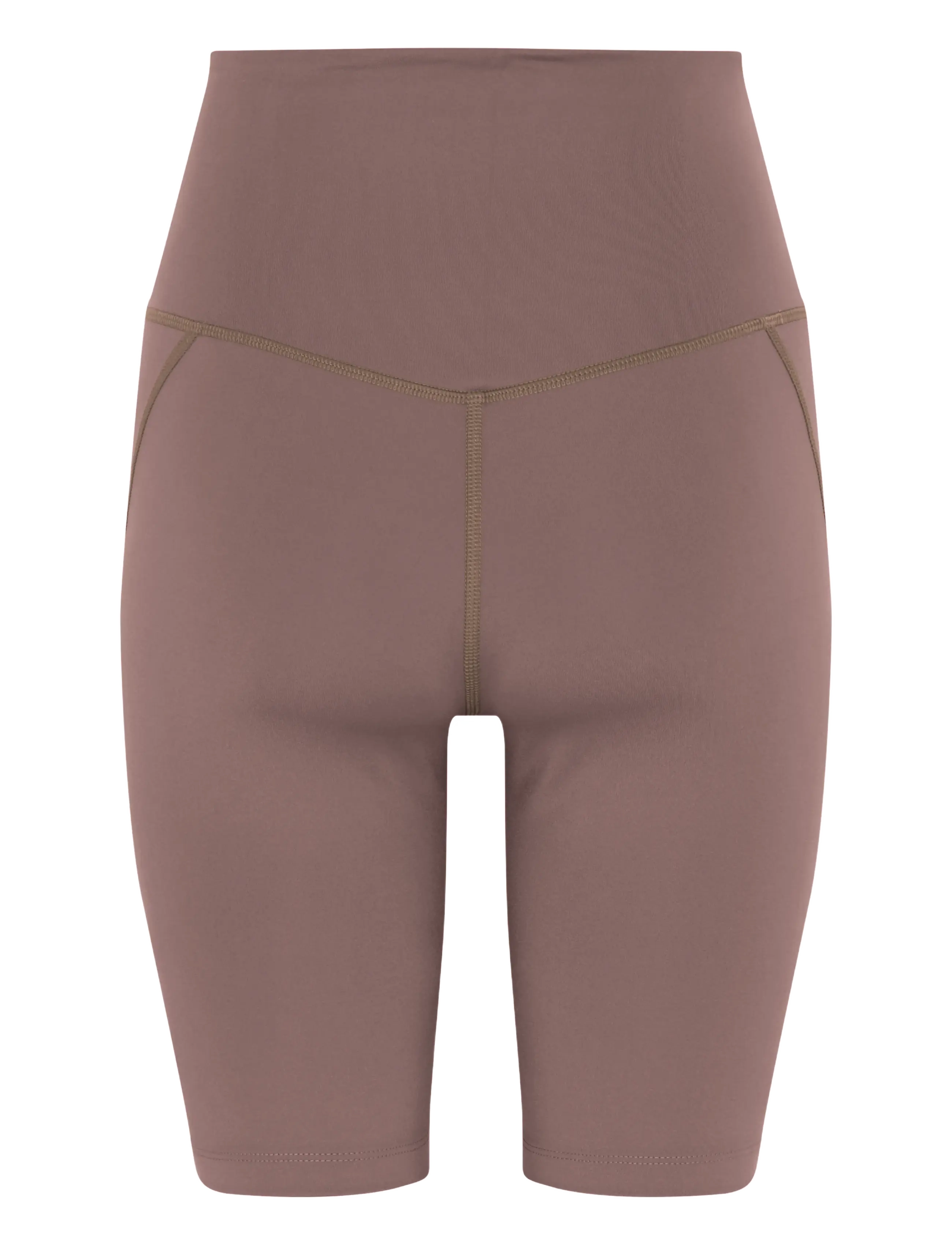 Girlfriend Collective - Compressive High-Rise Bike Shorts - laveste priser - porcini - 2