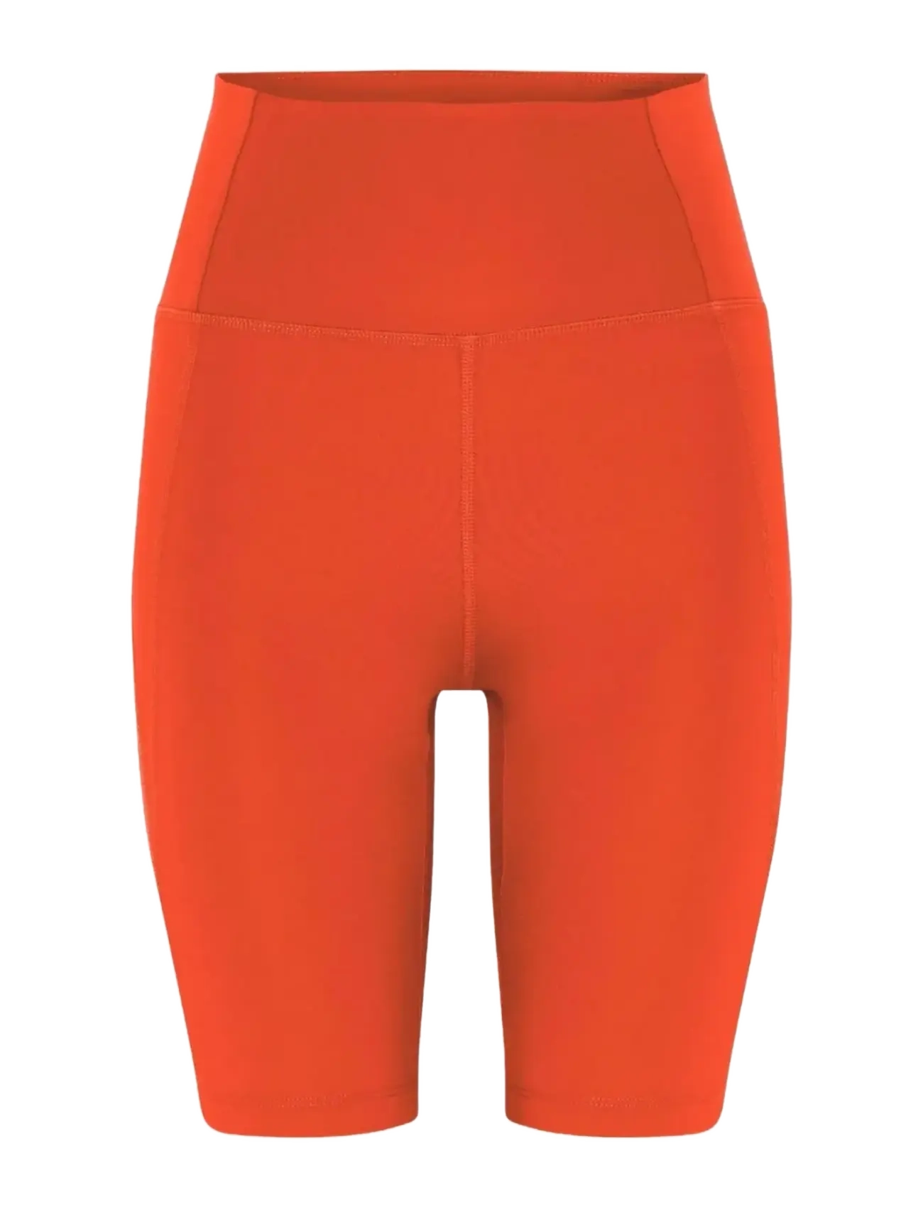 Girlfriend Collective Compressive High-Rise Bike Shorts - Tøj - TART / orange