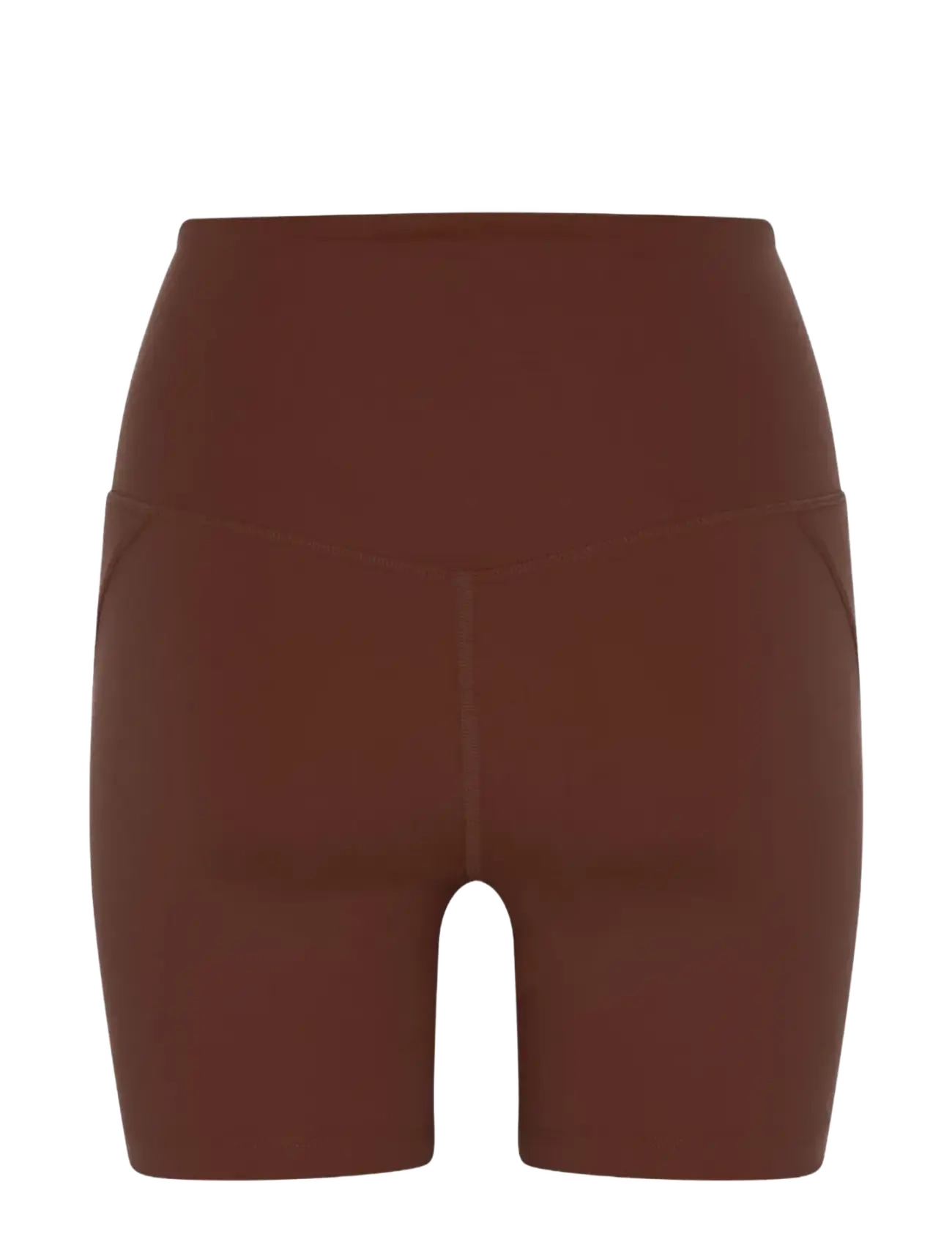 Girlfriend Collective - Compressive High-Rise Run Shorts - træningsshorts - earth - 2