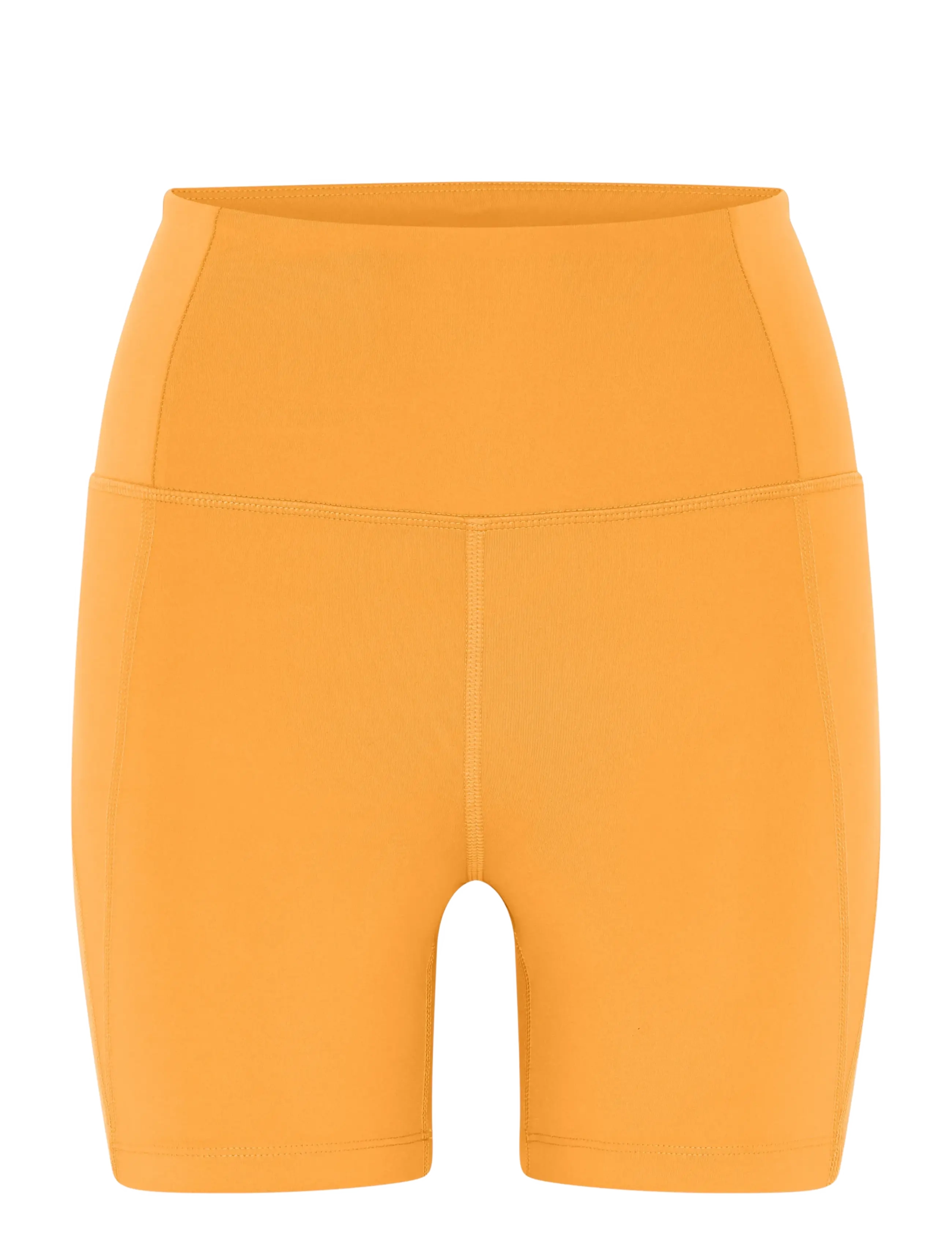 GIRLFRIEND COLLECTIVE Compressive High-Rise Run Shorts Gelb - M - Damen