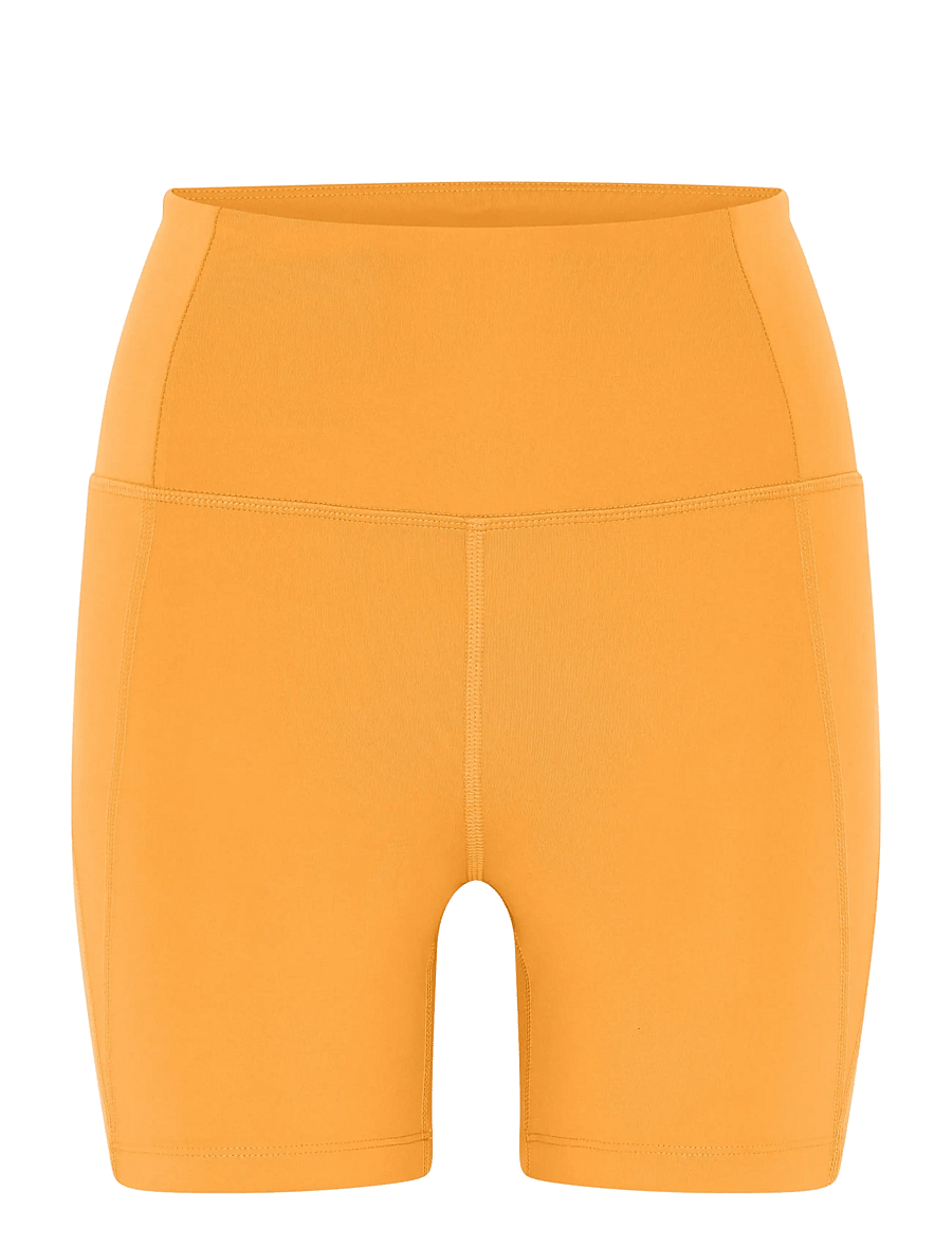 Girlfriend Collective - Compressive High-Rise Run Shorts - sportshorts - golden glow - 1
