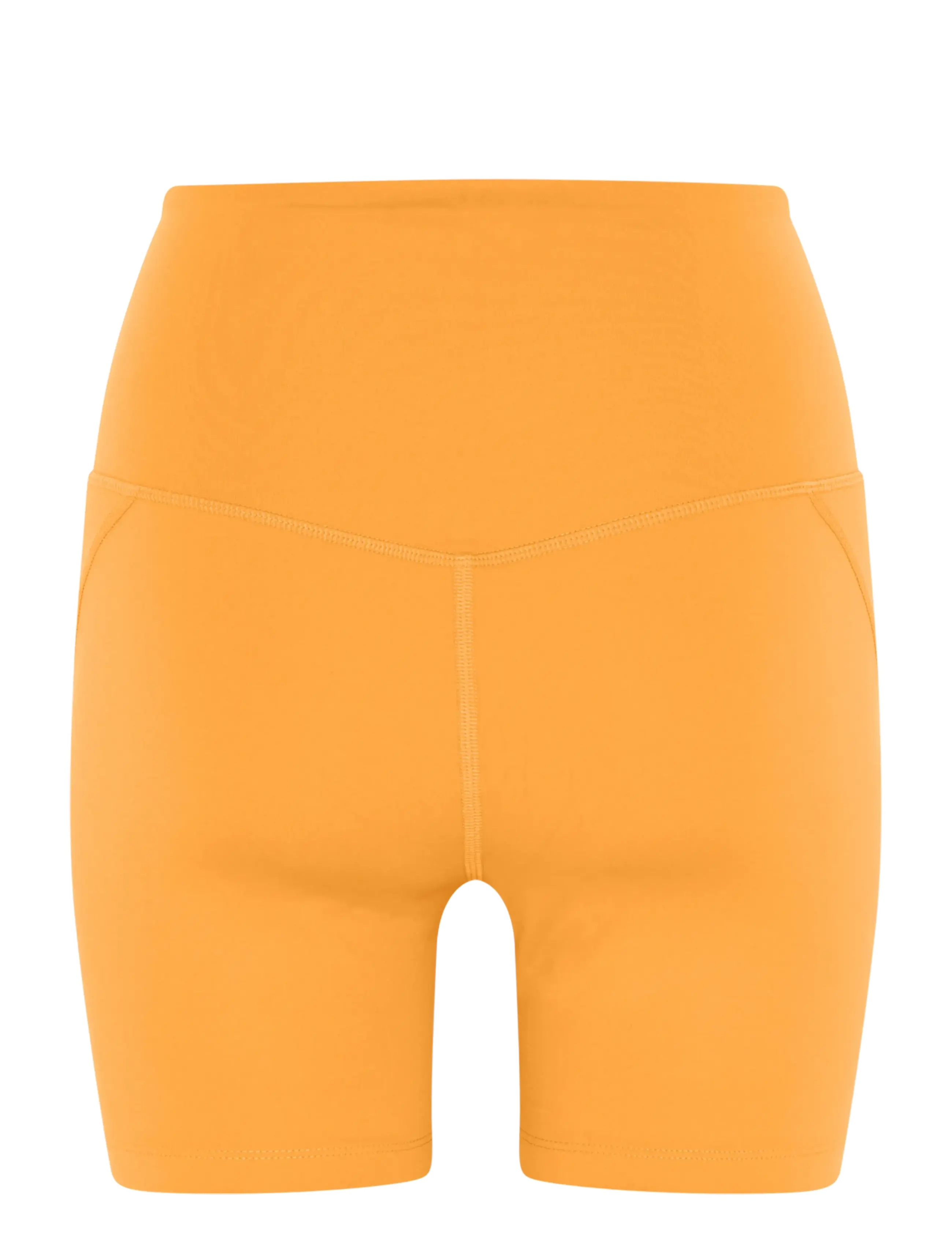 Girlfriend Collective - Compressive High-Rise Run Shorts - træningsshorts - golden glow - 2