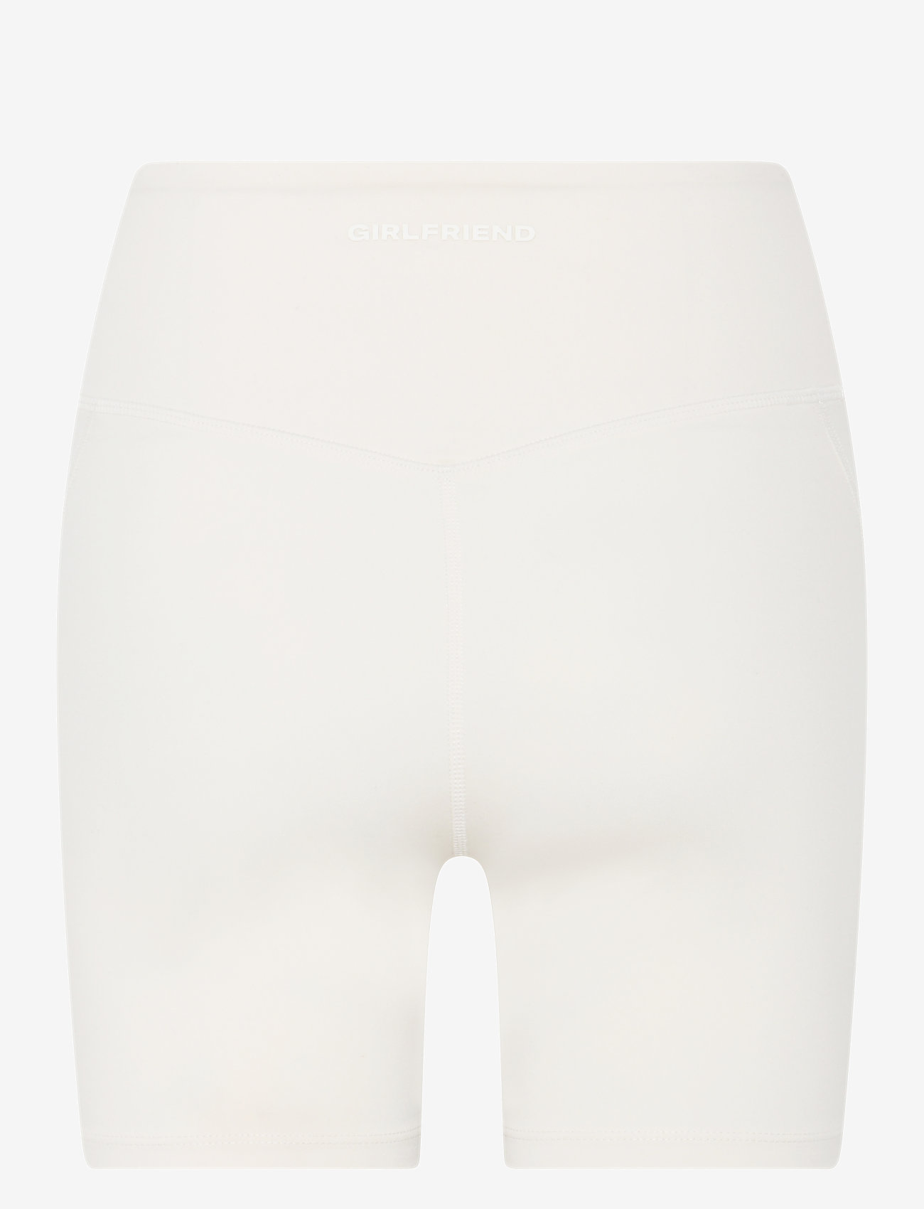 Girlfriend Collective - Compressive High-Rise Run Shorts - rattapüksid - ivory - 2