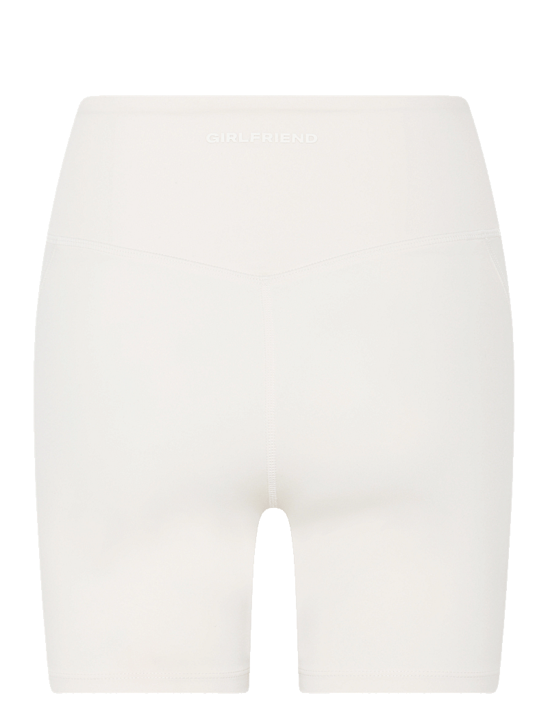 Girlfriend Collective - Compressive High-Rise Run Shorts - rattapüksid - ivory - 2