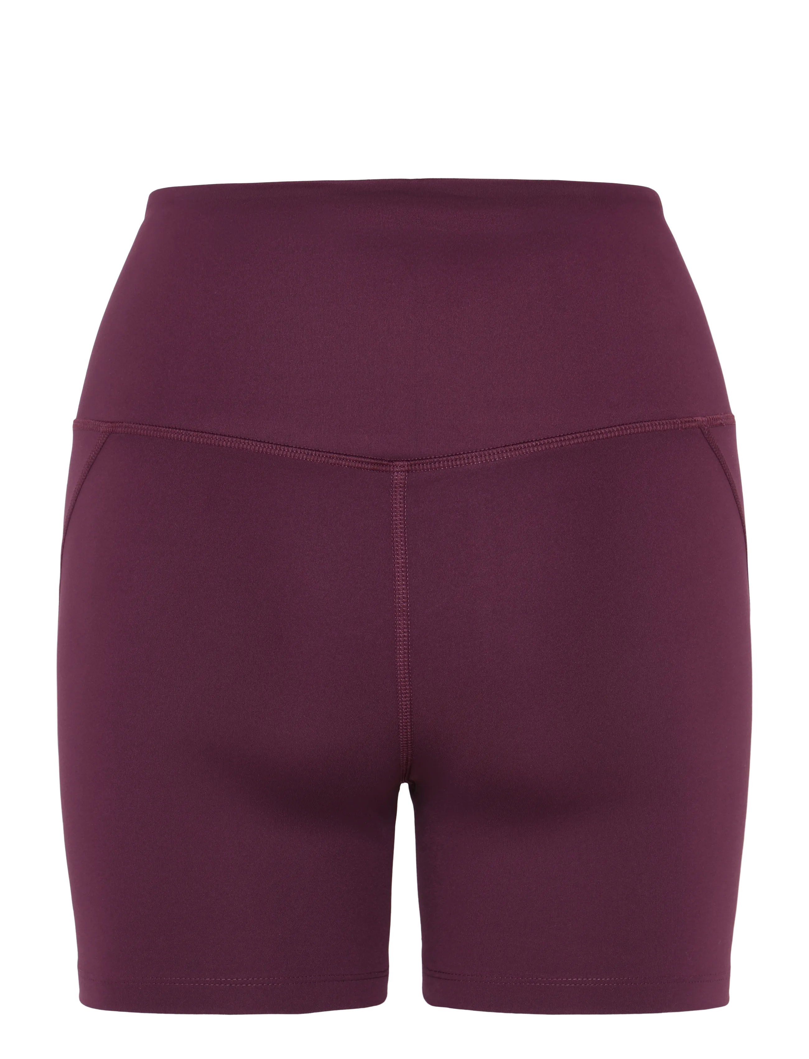 Girlfriend Collective - Compressive High-Rise Run Shorts - træningsshorts - plum - 2