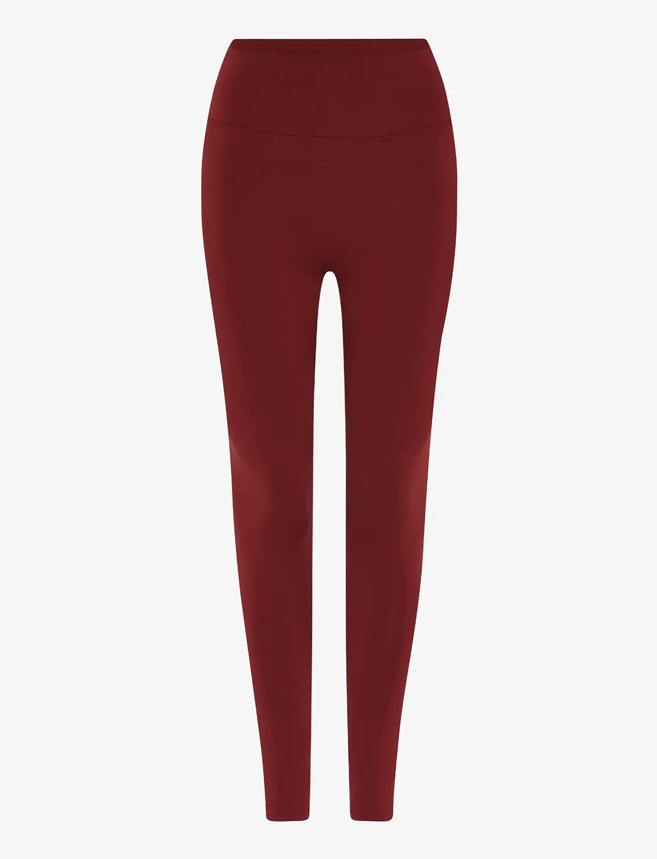Girlfriend Collective - Luxe Legging, Long - leggings - bordeaux - 1
