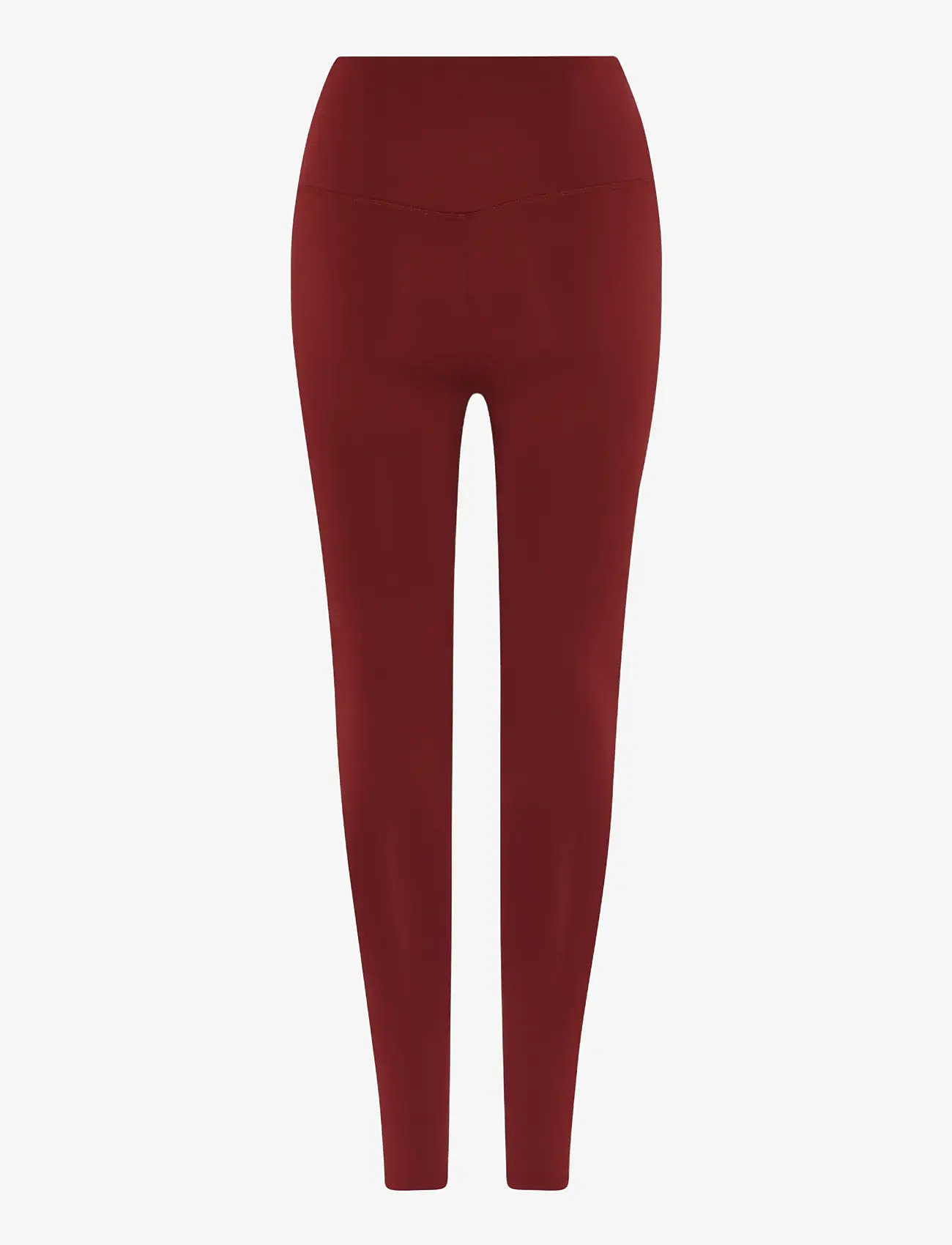 Girlfriend Collective - Luxe Legging, Long - leggings - bordeaux - 2