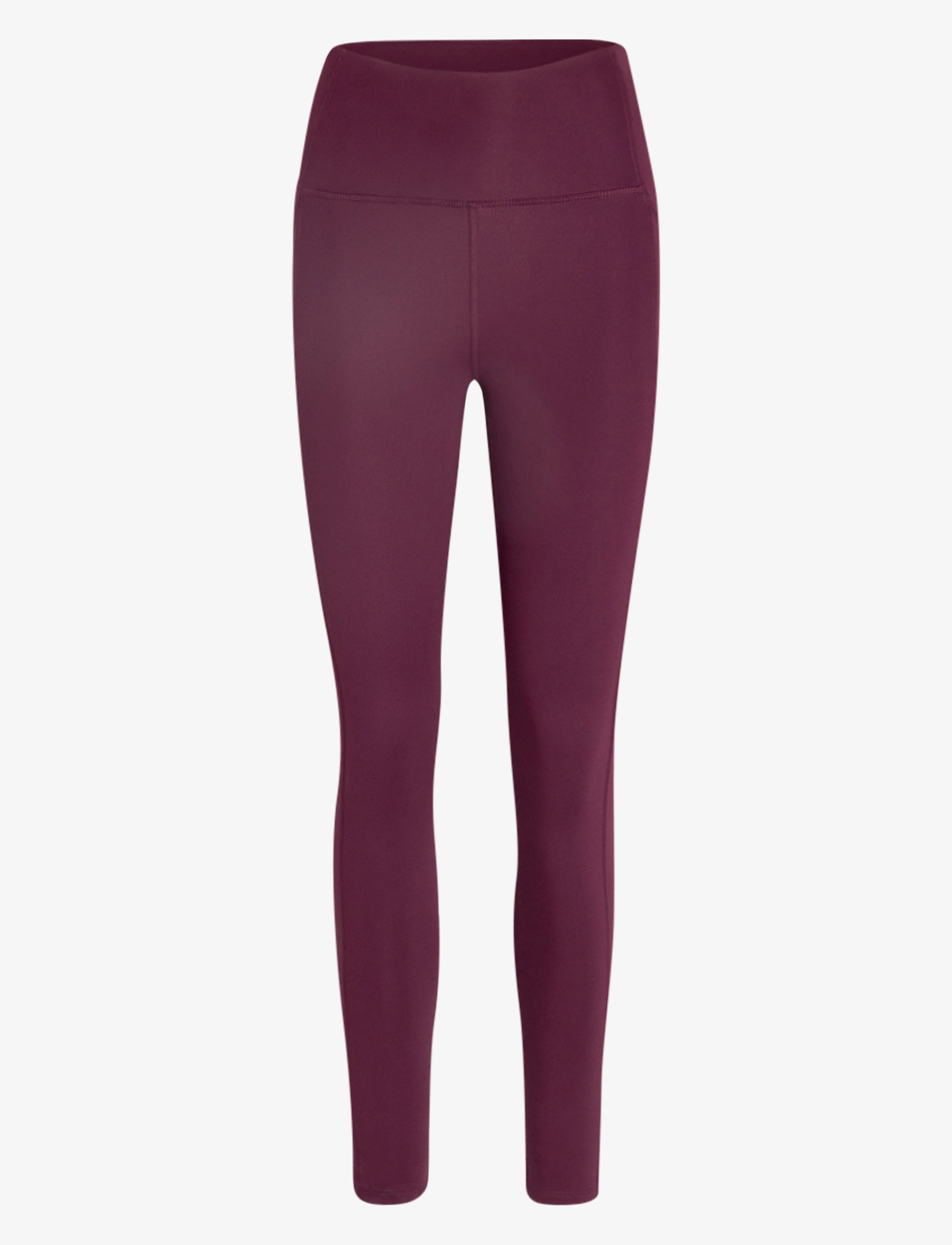 Girlfriend Collective Pocket High-Rise Legging, Long - Tøj - PLUM / purple