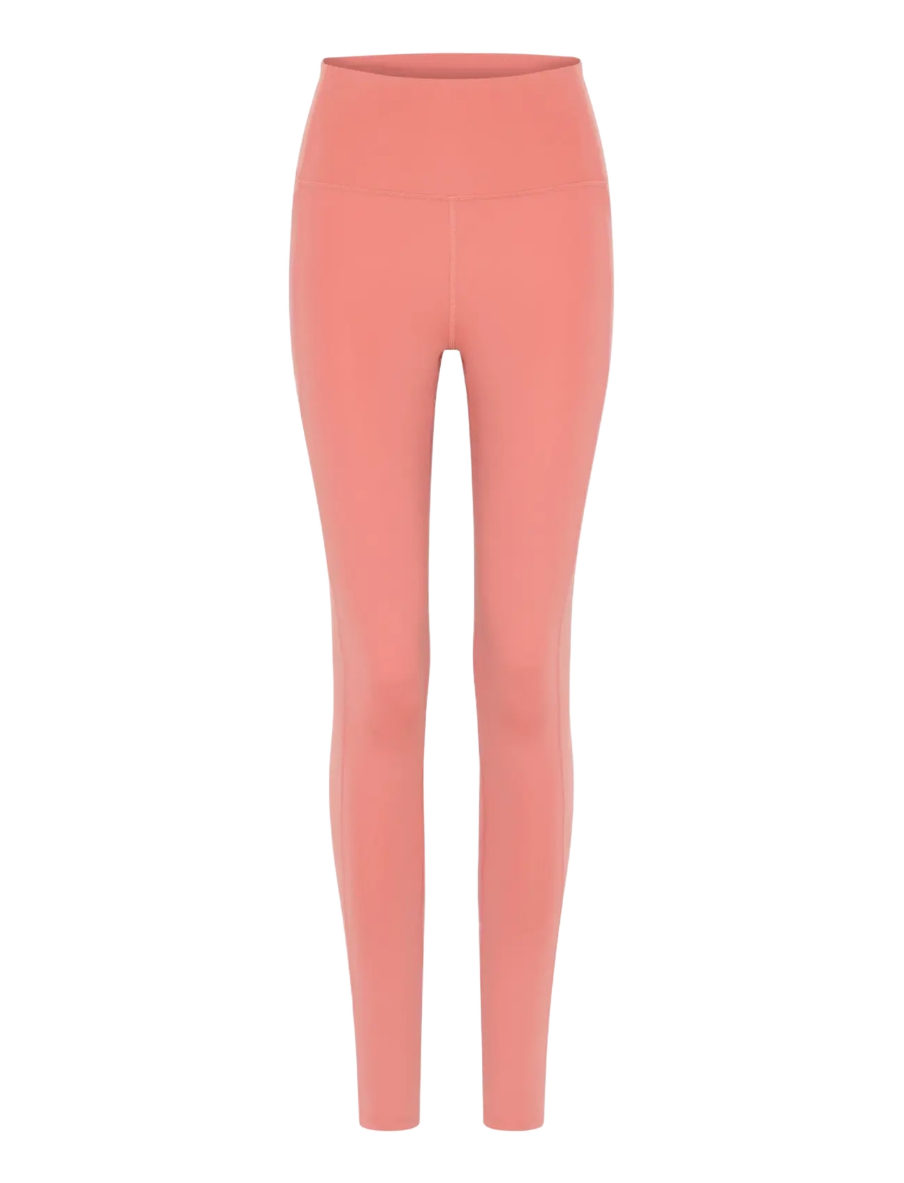 Girlfriend Collective Pocket High-Rise Legging, Long - Tøj - PRIMROSE / coral