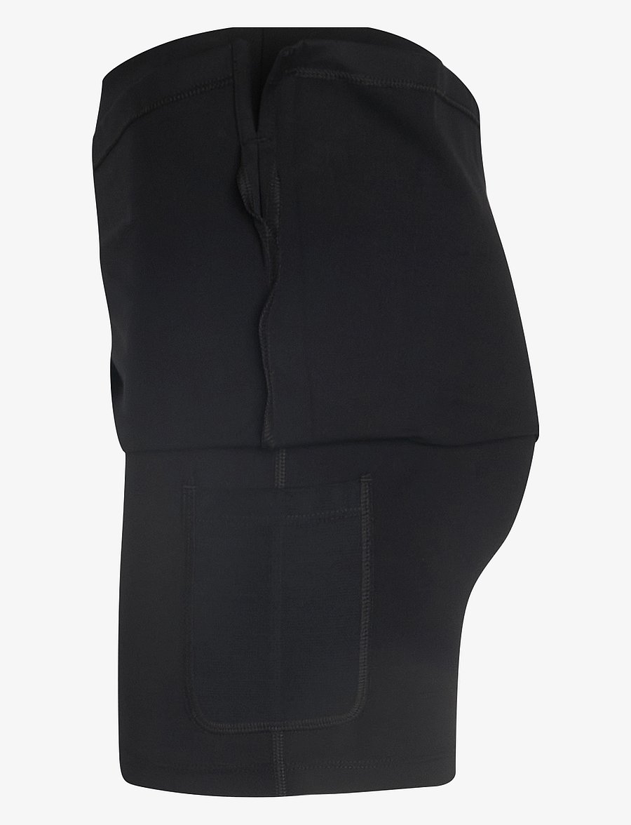 Girlfriend Collective - The Skort, High-Rise - spódnico spodnie - black - 2