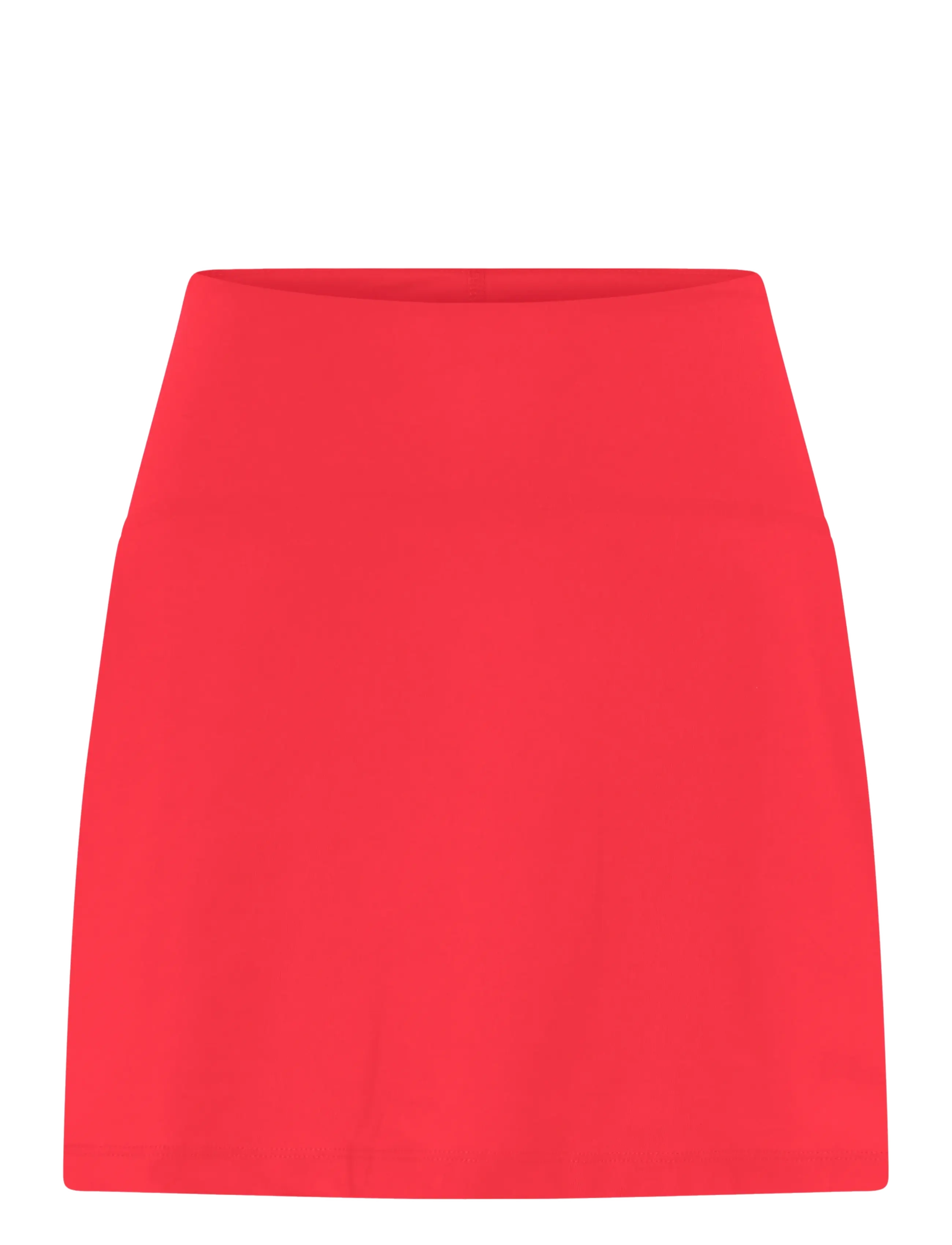 Girlfriend Collective The Skort, High-Rise - Riided - CHERRY / red