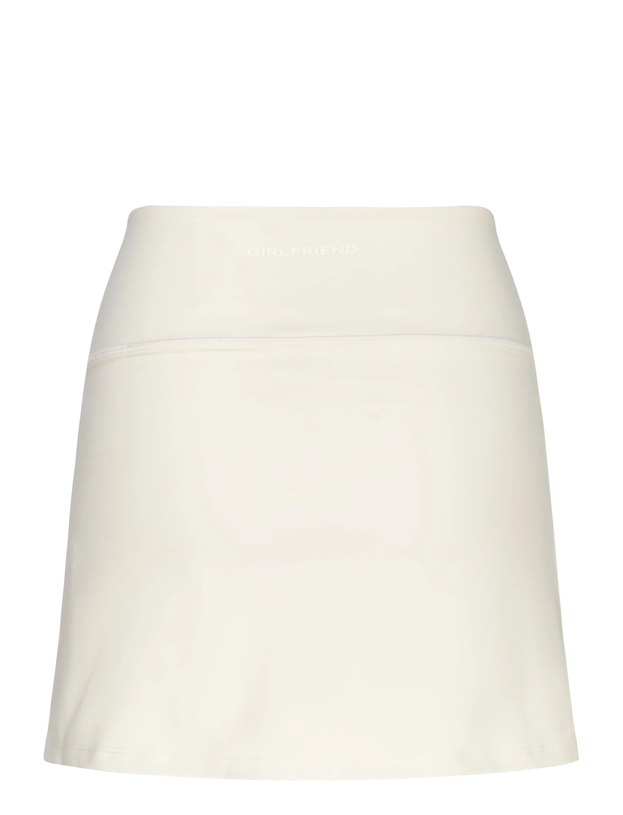 Girlfriend Collective - The Skort, High-Rise - dresses and skirts - ivory - 2