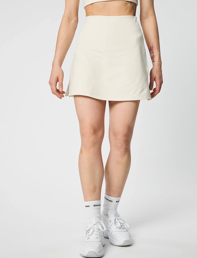 Girlfriend Collective - The Skort, High-Rise - skorts - ivory - 4