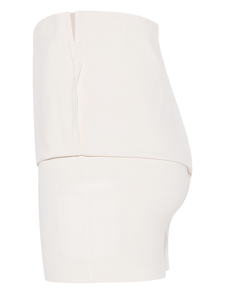 Girlfriend Collective - The Skort, High-Rise - dresses and skirts - ivory - 3