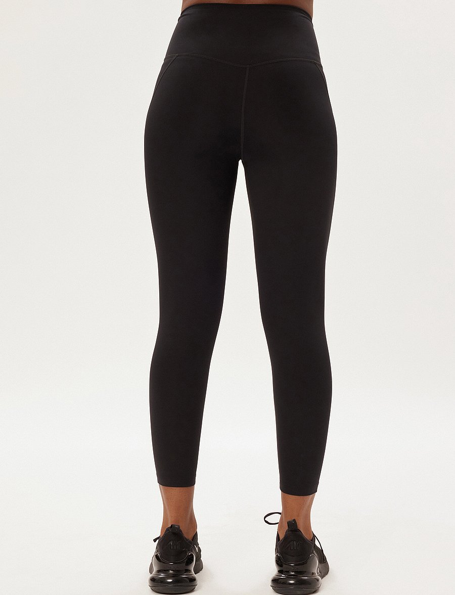 Girlfriend Collective - Float High-Rise Legging, Long - trainingstights - black - 4
