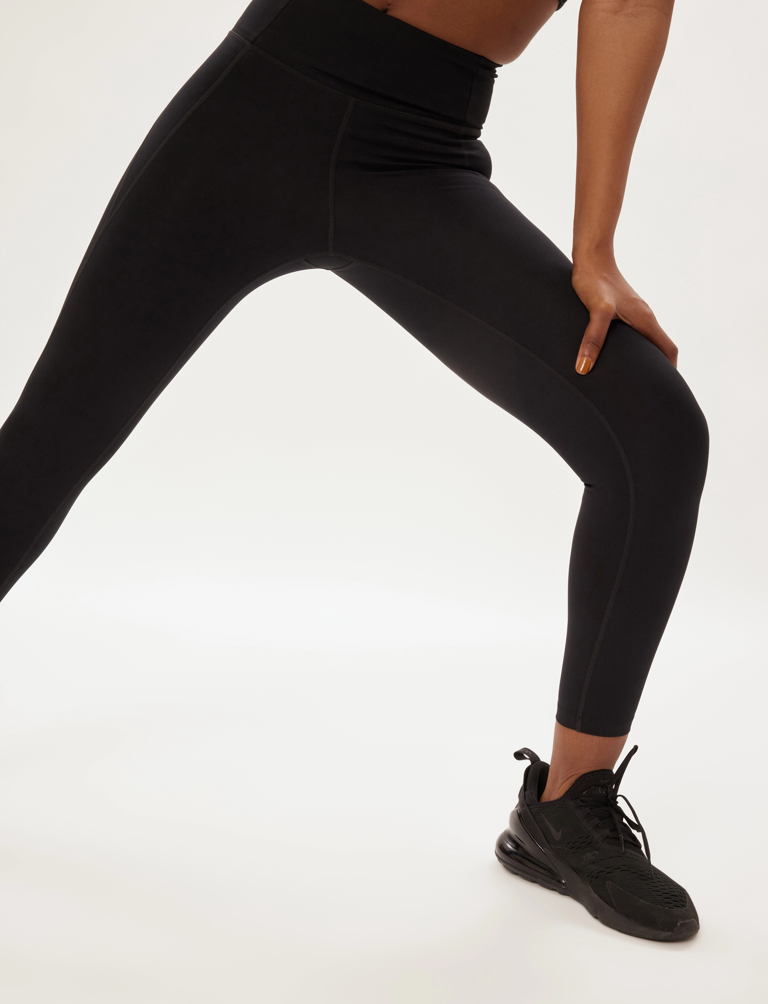 Girlfriend Collective - Float High-Rise Legging, Long - trainingstights - black - 5